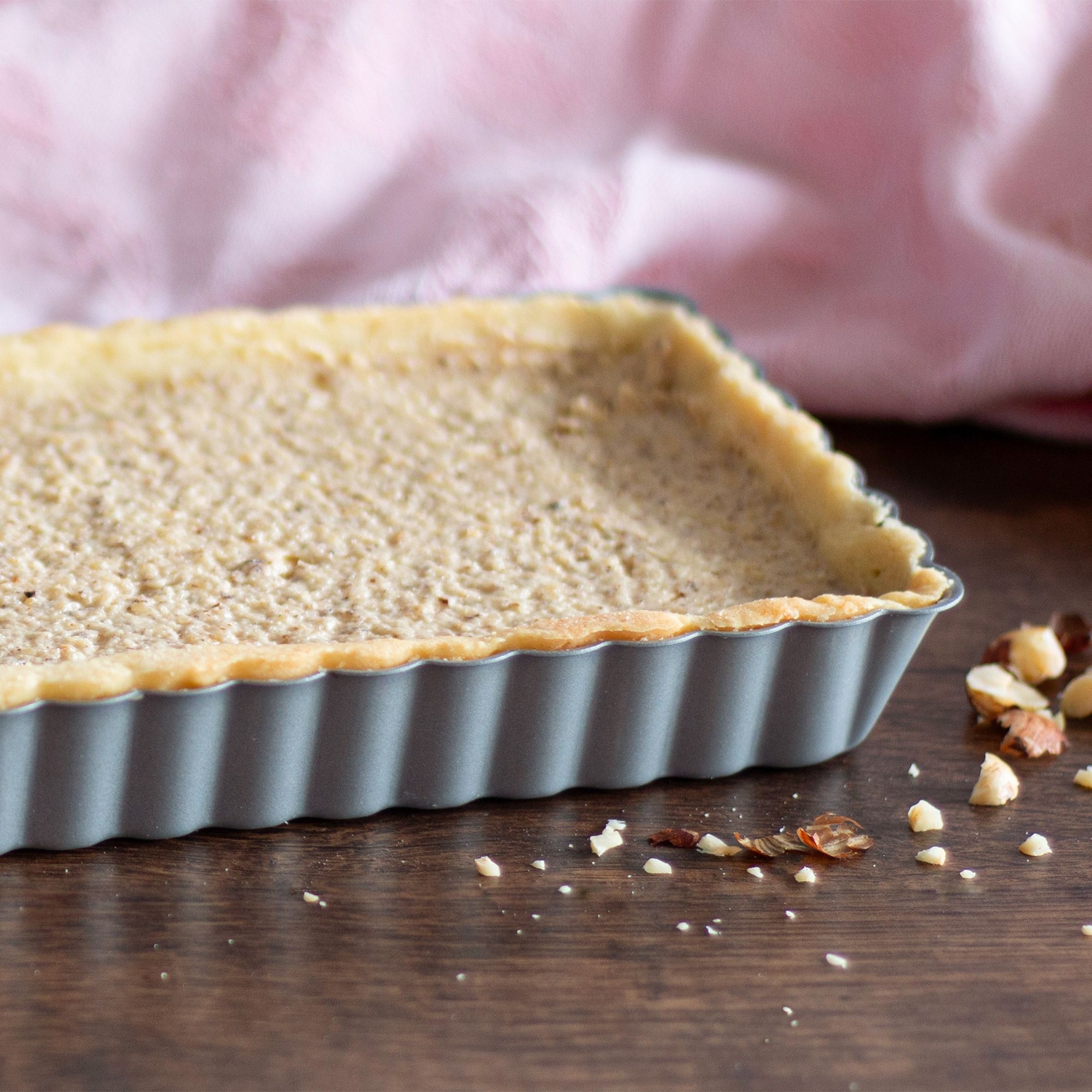 Städter - We-Love-Baking - Tarteform mit Hebeboden - 35,5 x 11,5 cm / H 2,5 cm / 980 ml