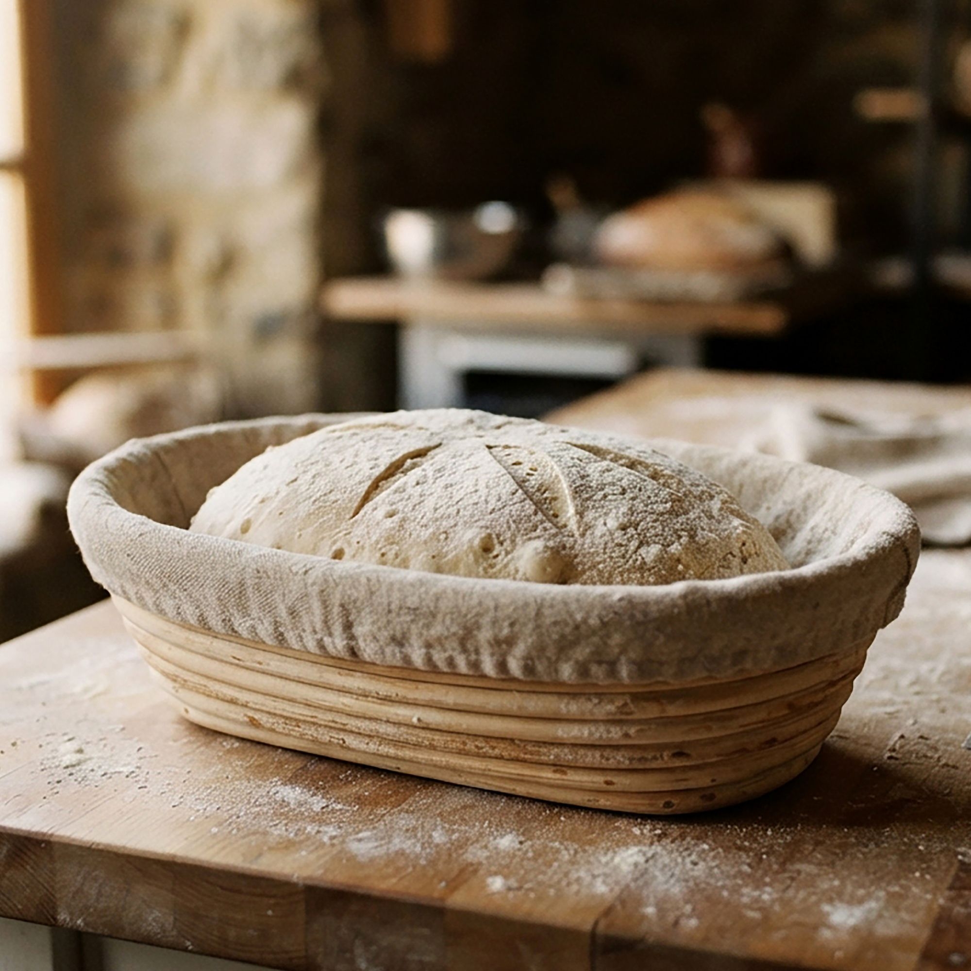 Gärkörbchen oval mit Bezug - PADEIRO - 24,5 cm | Culinaris