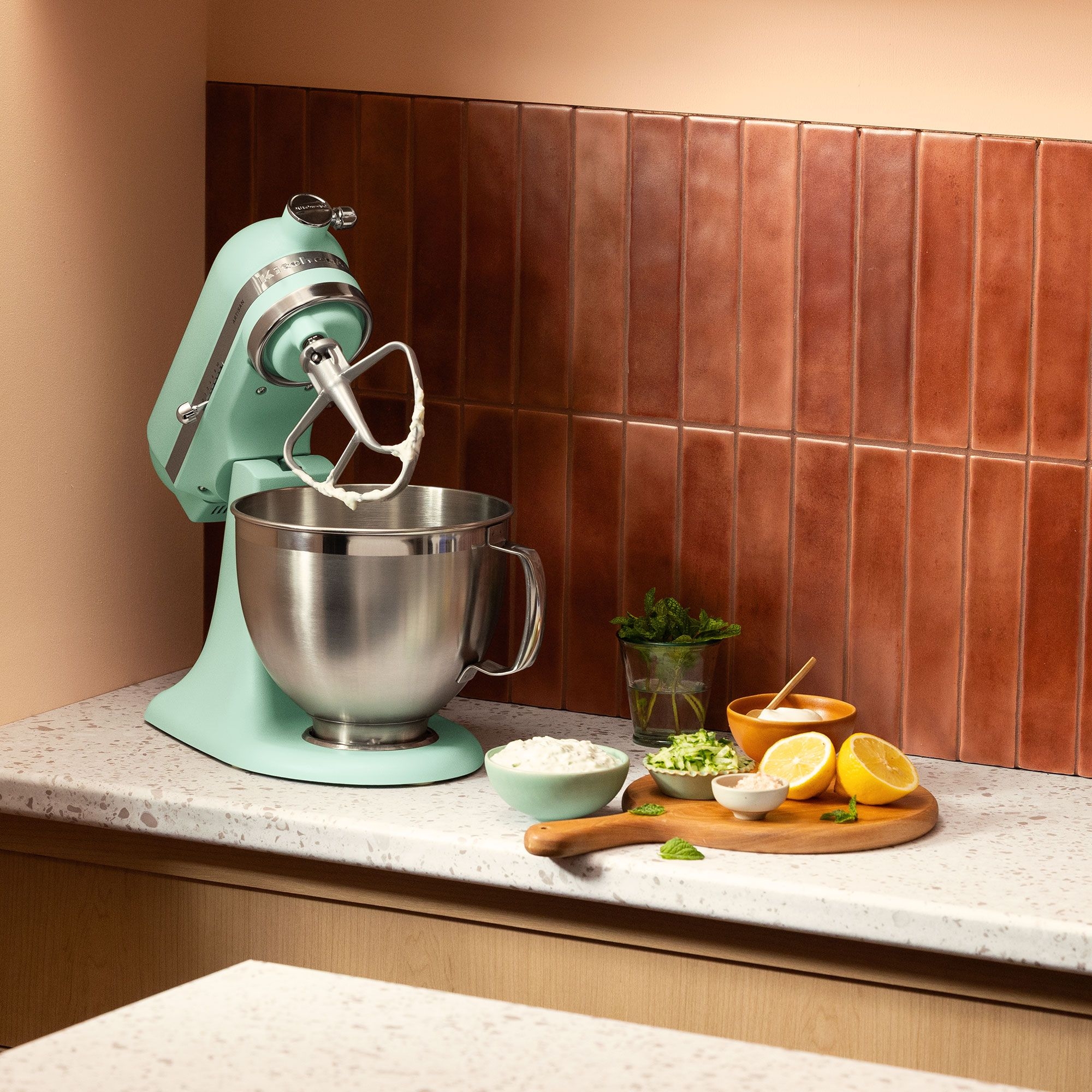 KitchenAid - Artisan Küchenmaschine 5KSM195PSESD - Spearmint