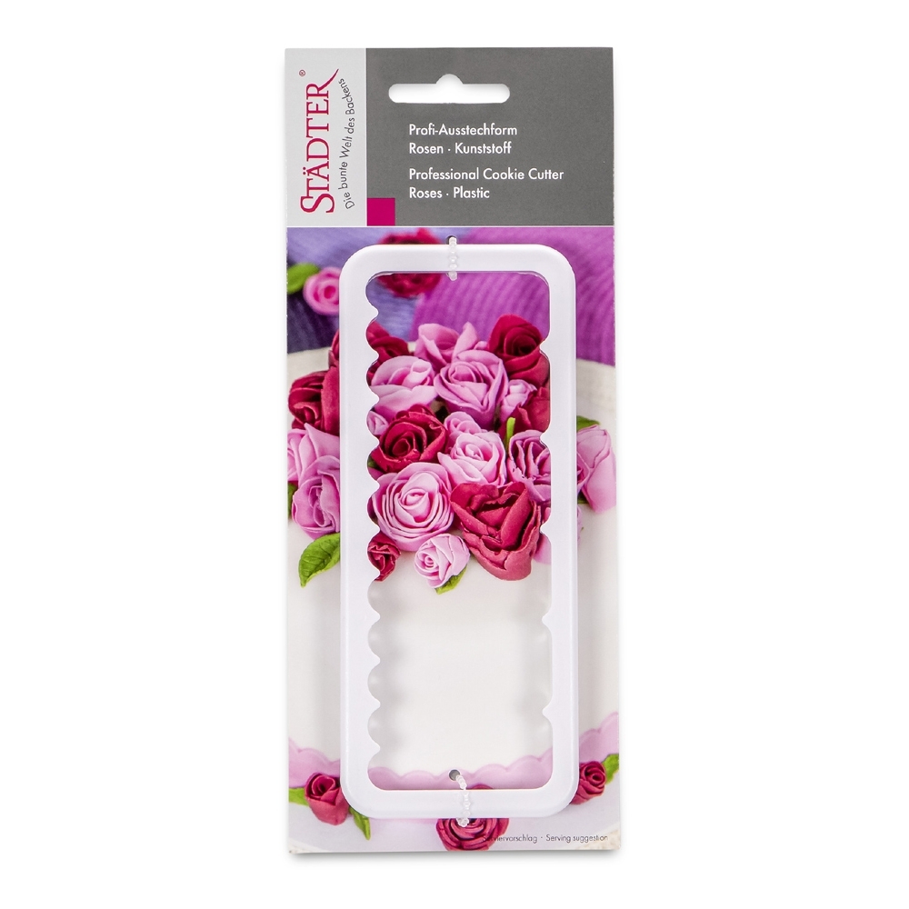 Städter - Professional cookie cutter roses - 5 x 14 cm Städter - Professional cookie cutter roses - 5 x 14 cm