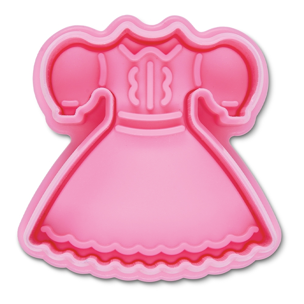 Städter - Prägeausstecher Kleid - 6 cm