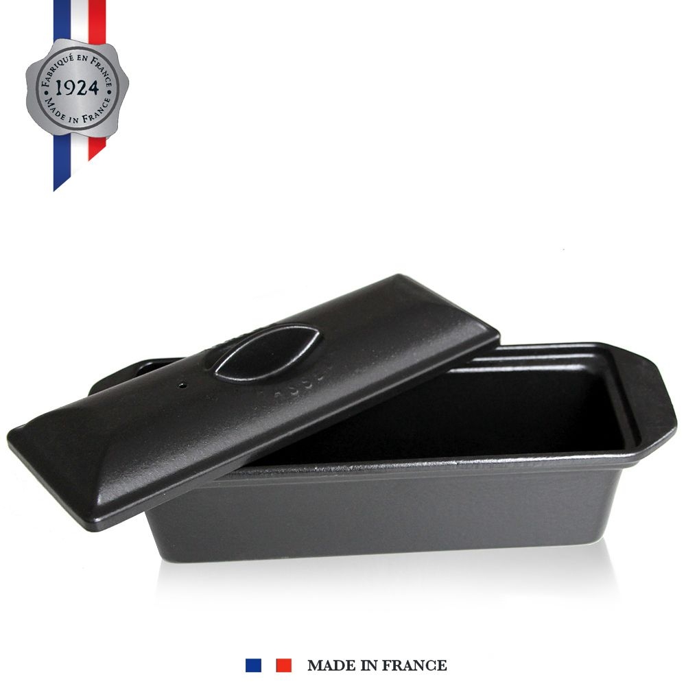Chasseur - Cast Iron Terrine 36 x 11 cm - Black Chasseur - Cast Iron Terrine 36 x 11 cm - Black