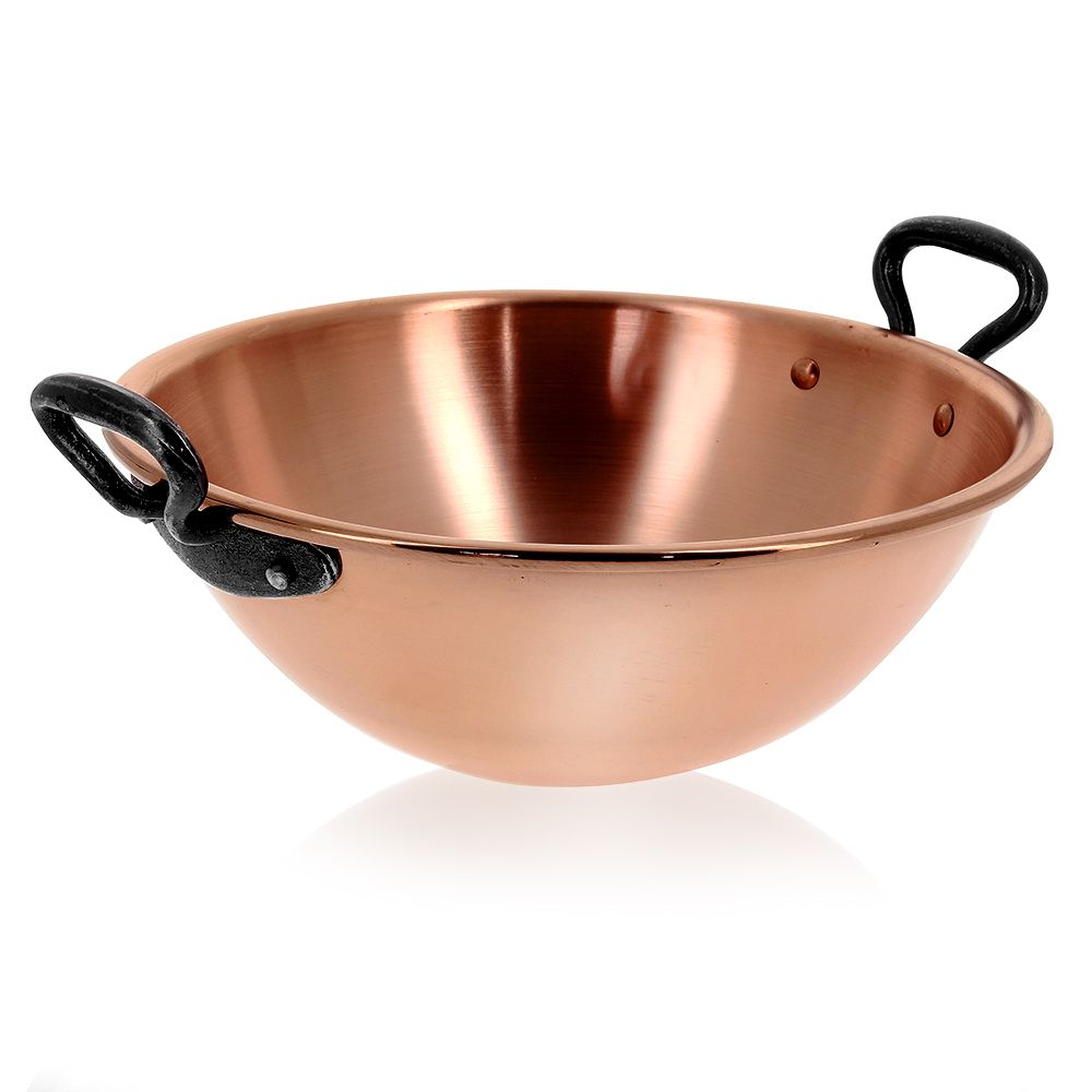 de Buyer - Copper bowl for egg whites - Ring-Handle de Buyer - Copper bowl for egg whites - Ring-Handle