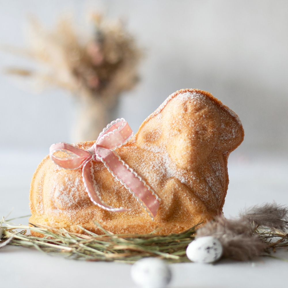 Gebackenes Osterlämmchen aus Städter 3D-Backform