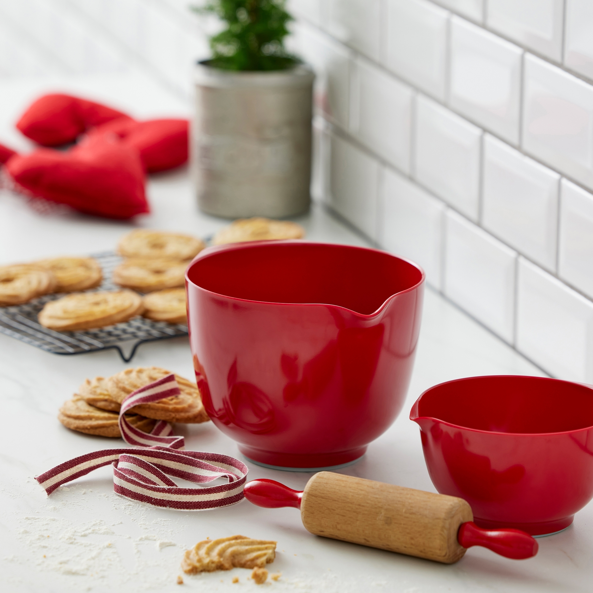 Rosti - NEW Margrethe Mixing Bowl - 1,5 l - Red