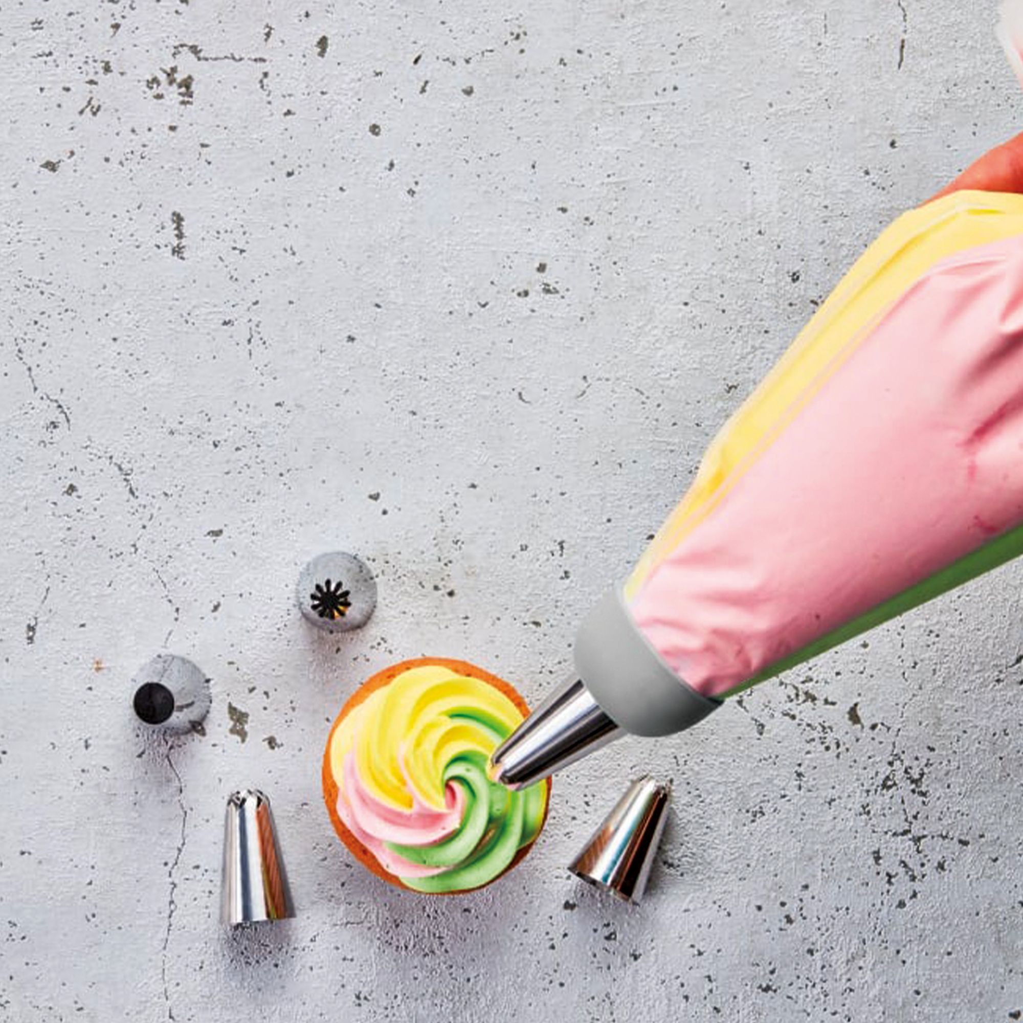 Birkmann - Baker's Best - piping bag set with 3 chambers Birkmann - Baker's Best - piping bag set with 3 chambers