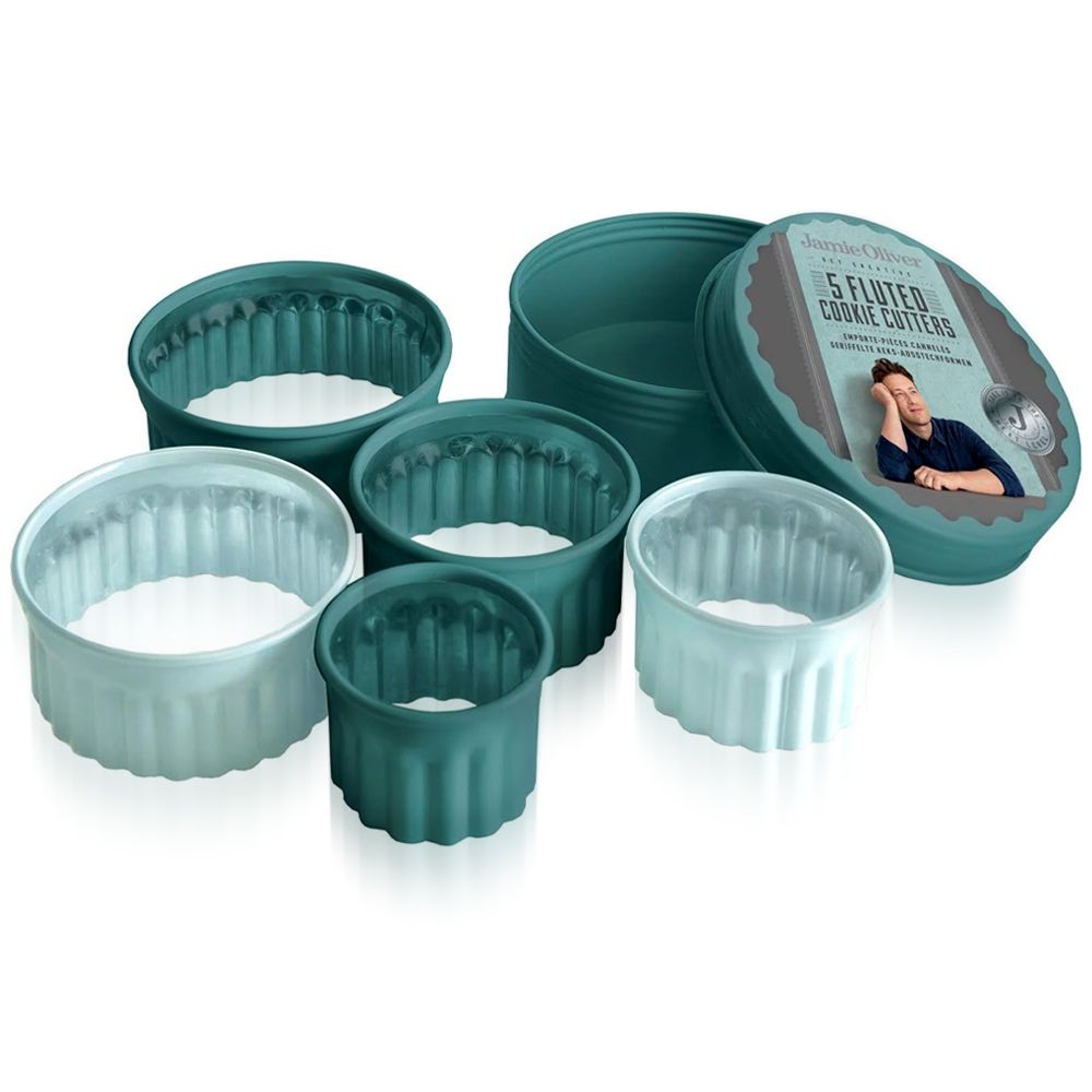 Jamie Oliver - Kanneliert Keks Ausstecher - 5er Set
