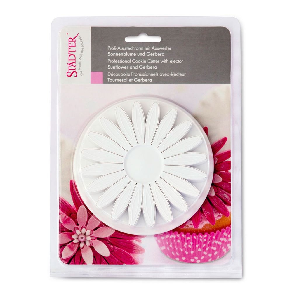 Städter - Professional cutter Sunflower / Gerbera - white - different sizes