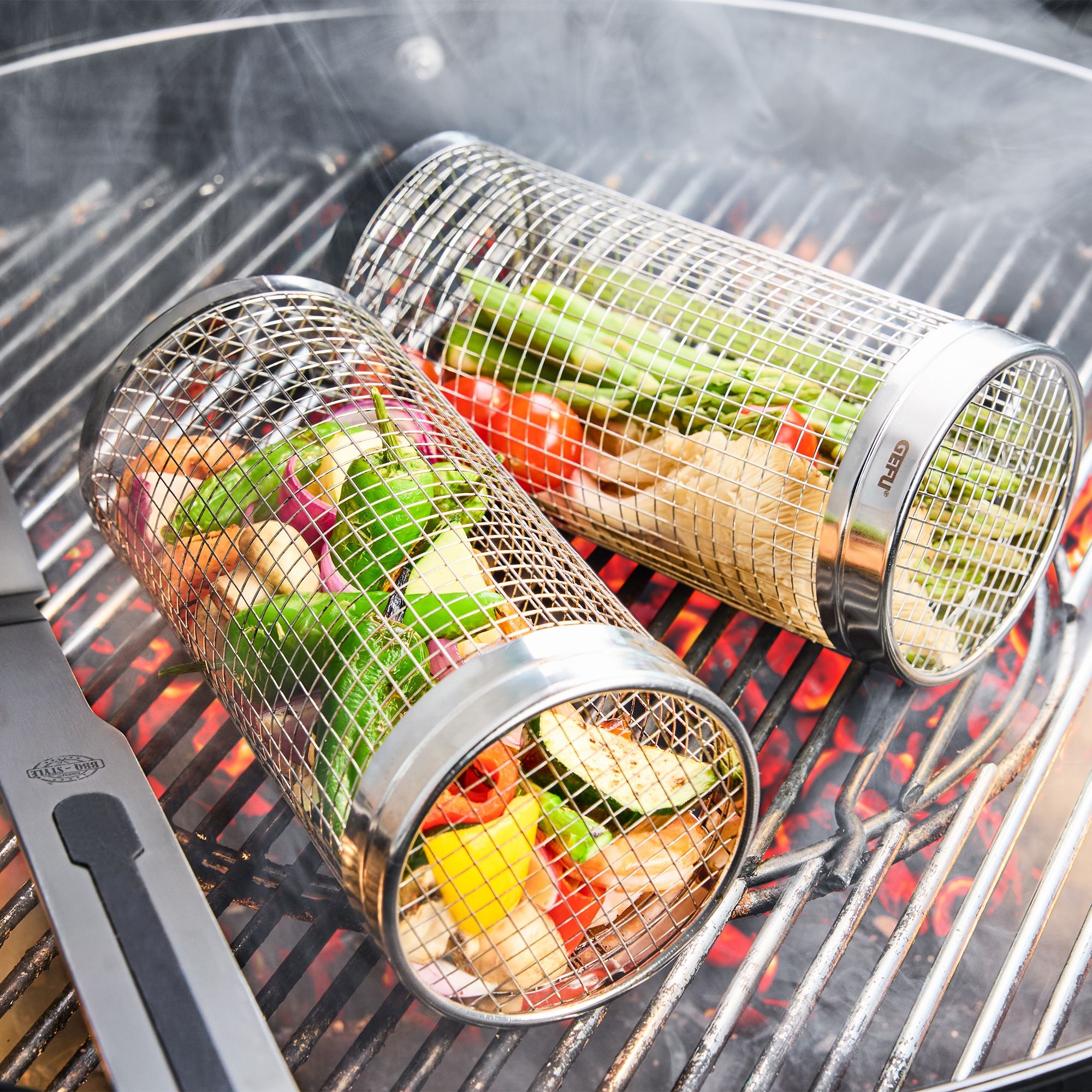 Gefu - Rolling Grill Basket BBQ, 30 cm