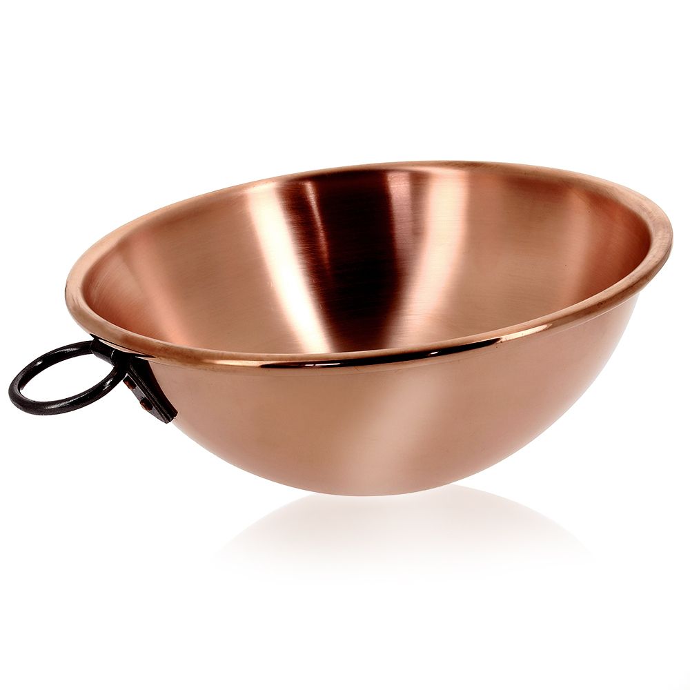 de Buyer - Copper bowl for egg whites - Ring-Handle de Buyer - Copper bowl for egg whites - Ring-Handle