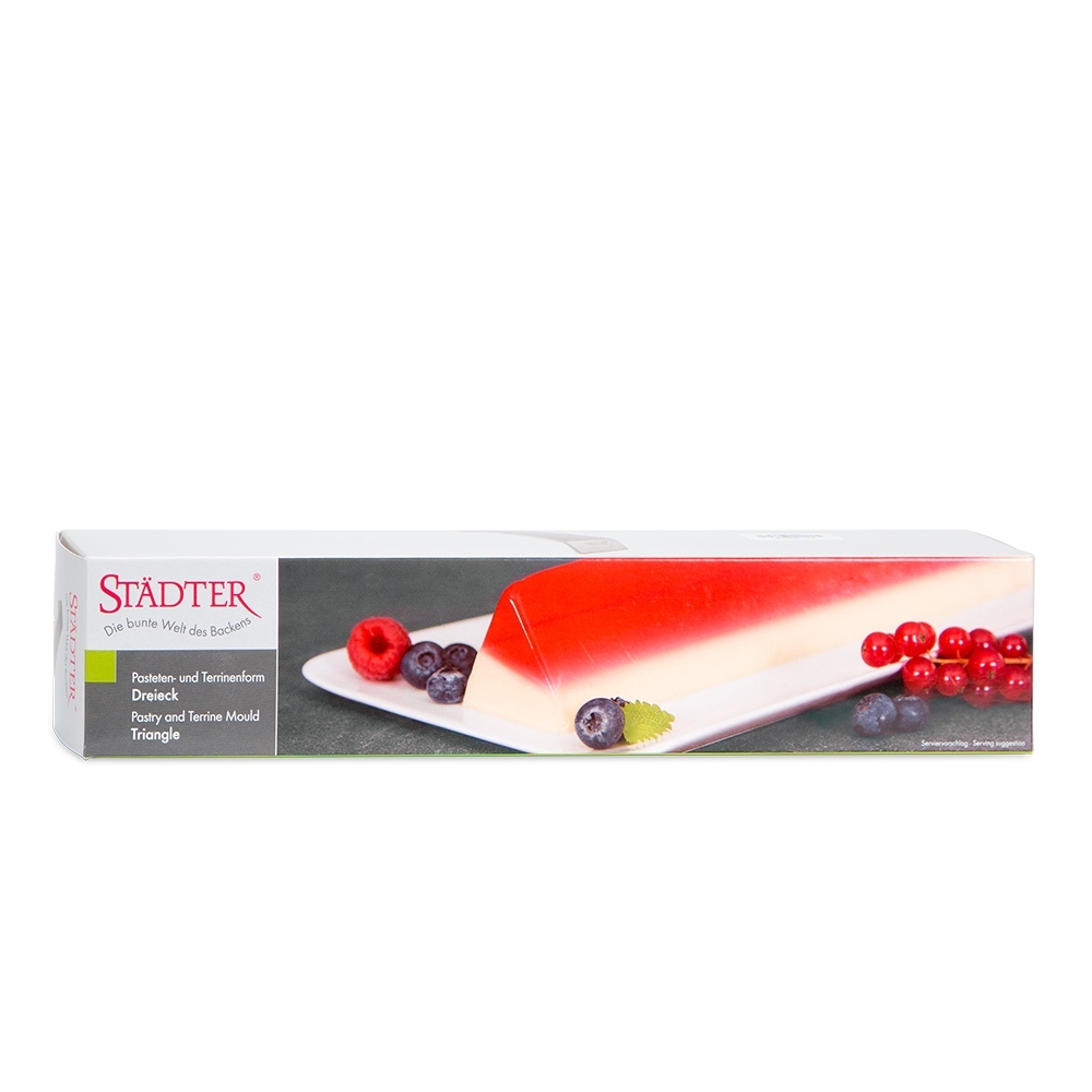 Städter - Terrinenform Dreieck - 30 x 6 x 6 cm - 500 ml