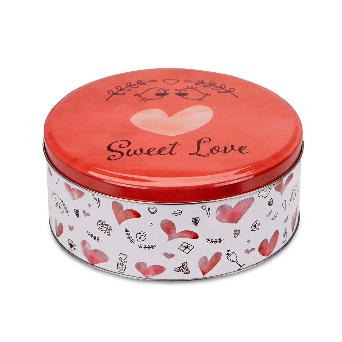 Städter - Cookie box - Sweet Love - Colorful - different sizes and shapes