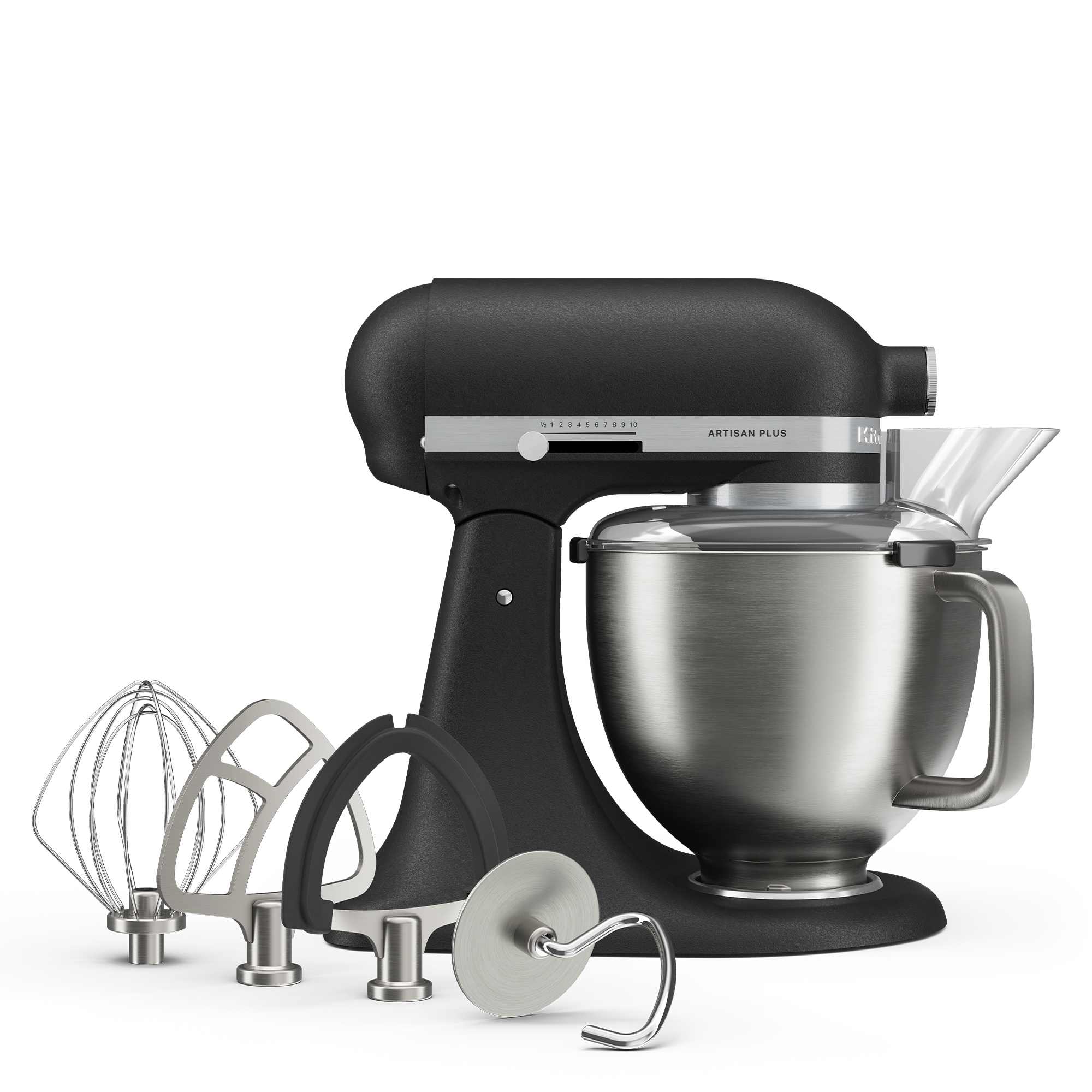 KitchenAid - Artisan Plus Küchenmaschine 5KSM50PKVEBK - Gusseisen Schwarz