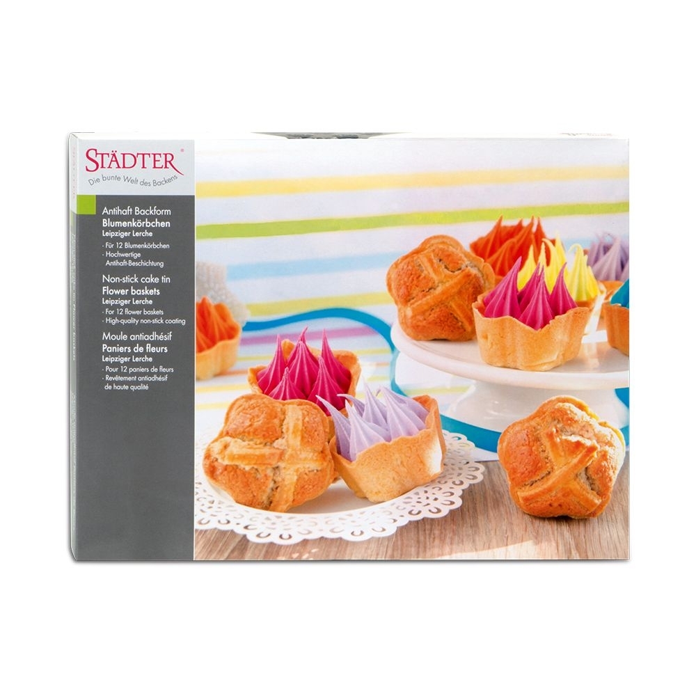 Städter - Cake tin Flower baskets / Leipziger Lerche