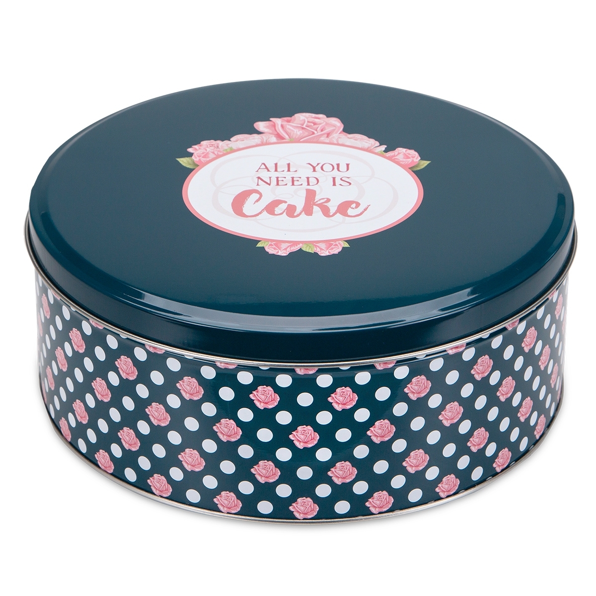 Städter - Plätzchendose - All you need is Cake  - Bunt - verschiedene Größen und Formen
