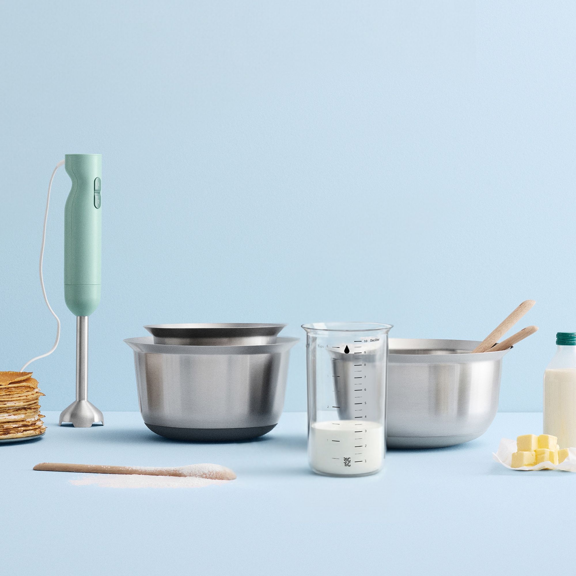 RIG-TIG - Messbecher - MIX-IT - 1 Liter - Borosilikat