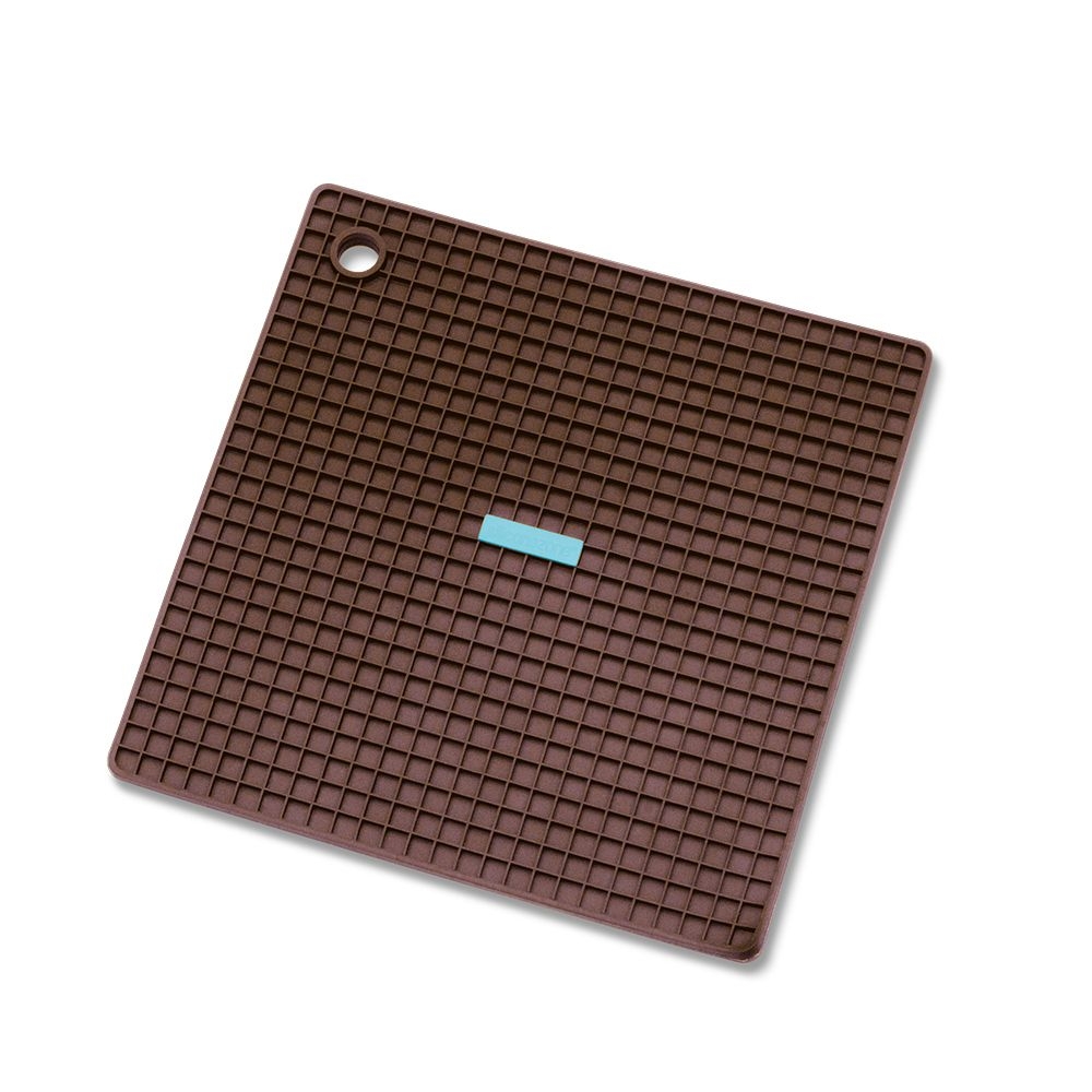 Städter - Topfhalter / Untersetzer - 18,5 x 18,5 cm - Silikon - verschiedene Farben