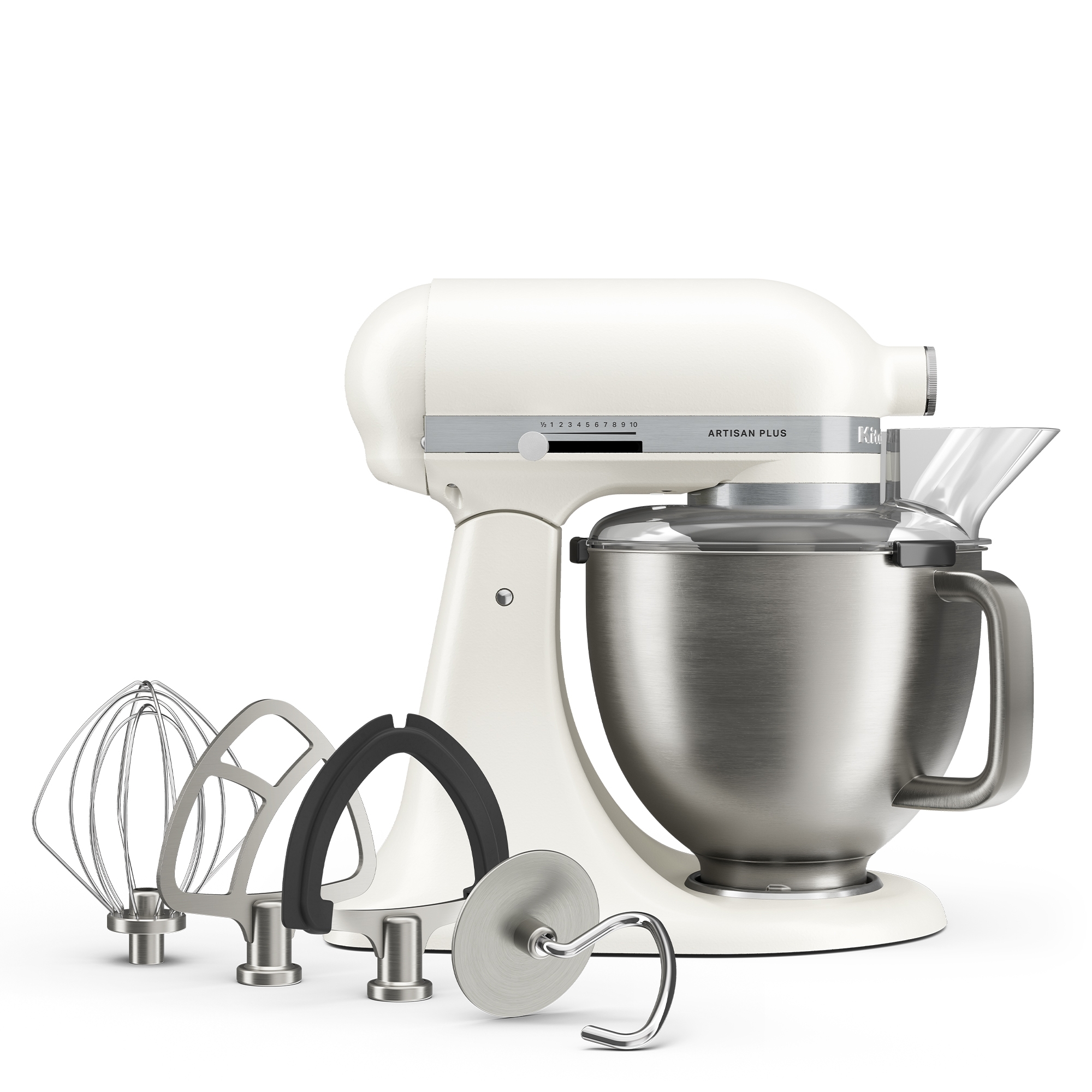 KitchenAid - Artisan Plus Küchenmaschine 5KSM50PKVEPL - Porcelain White