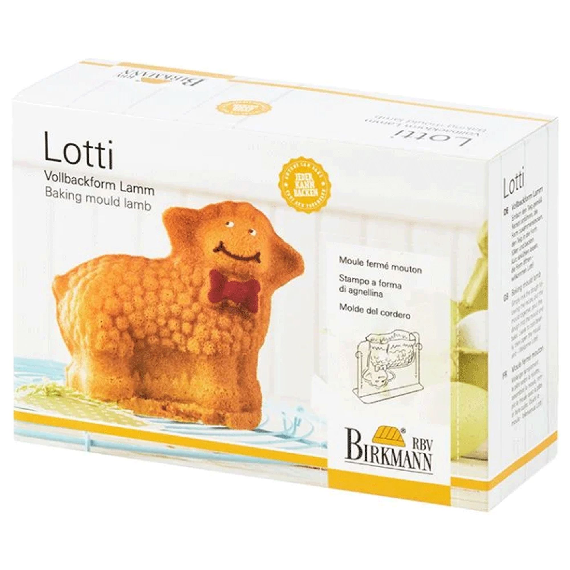 Birkmann - 3D Baking Mould ""Lotti - the Lamb"" Birkmann - 3D Baking Mould ""Lotti - the Lamb""