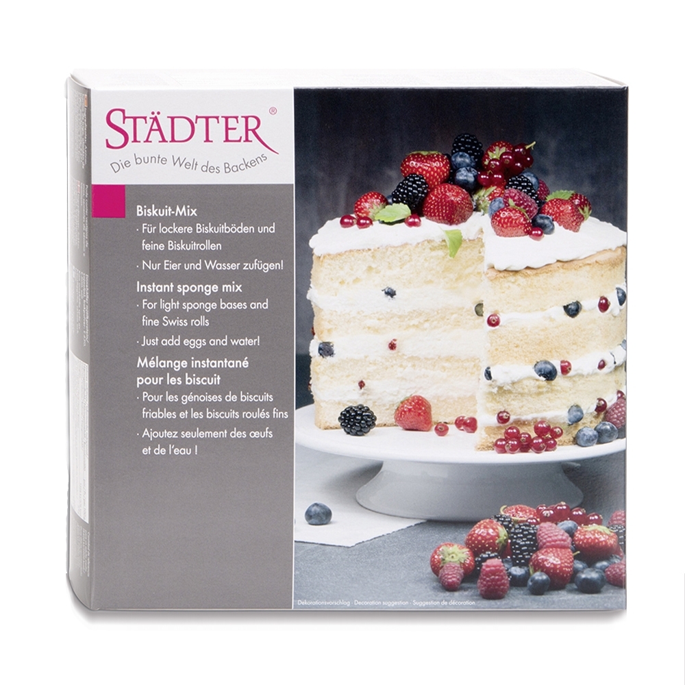 Städter - Baking mixture Sponge mix - 1.200 g Städter - Baking mixture Sponge mix - 1.200 g