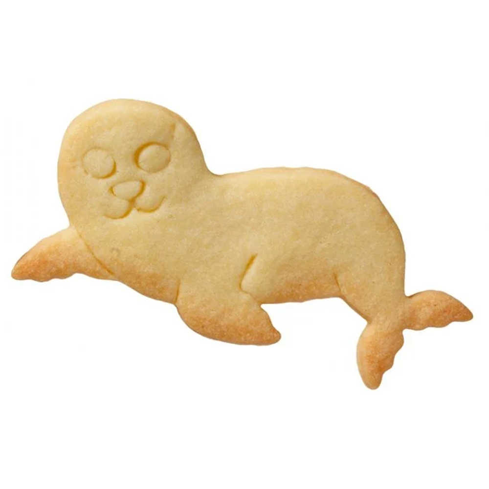 RBV Birkmann - Plätzchen-Ausstechform Seehund, liegend 10 cm