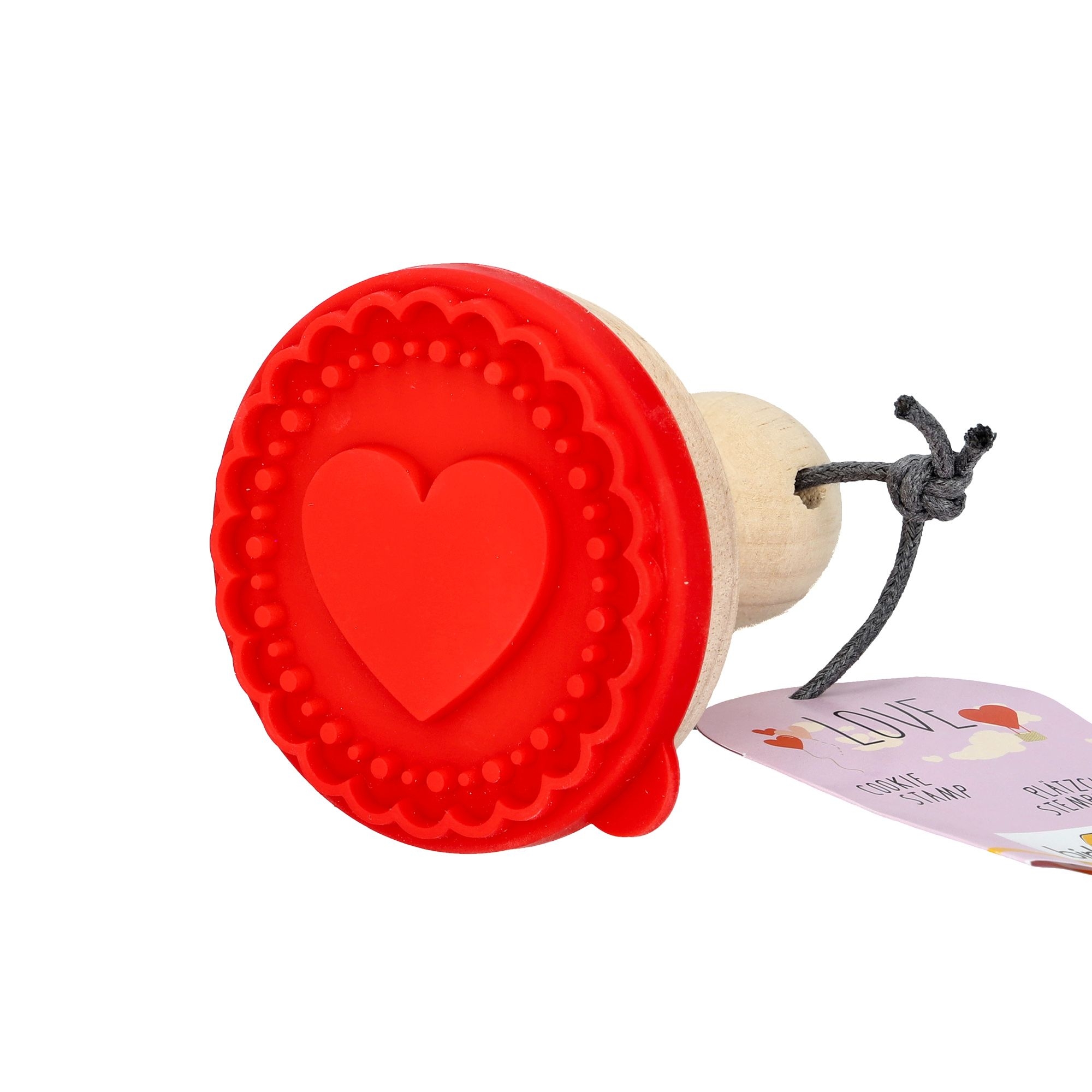 Birkmann - LOVE Plätzchenstempel - Herz - Ø 7 cm