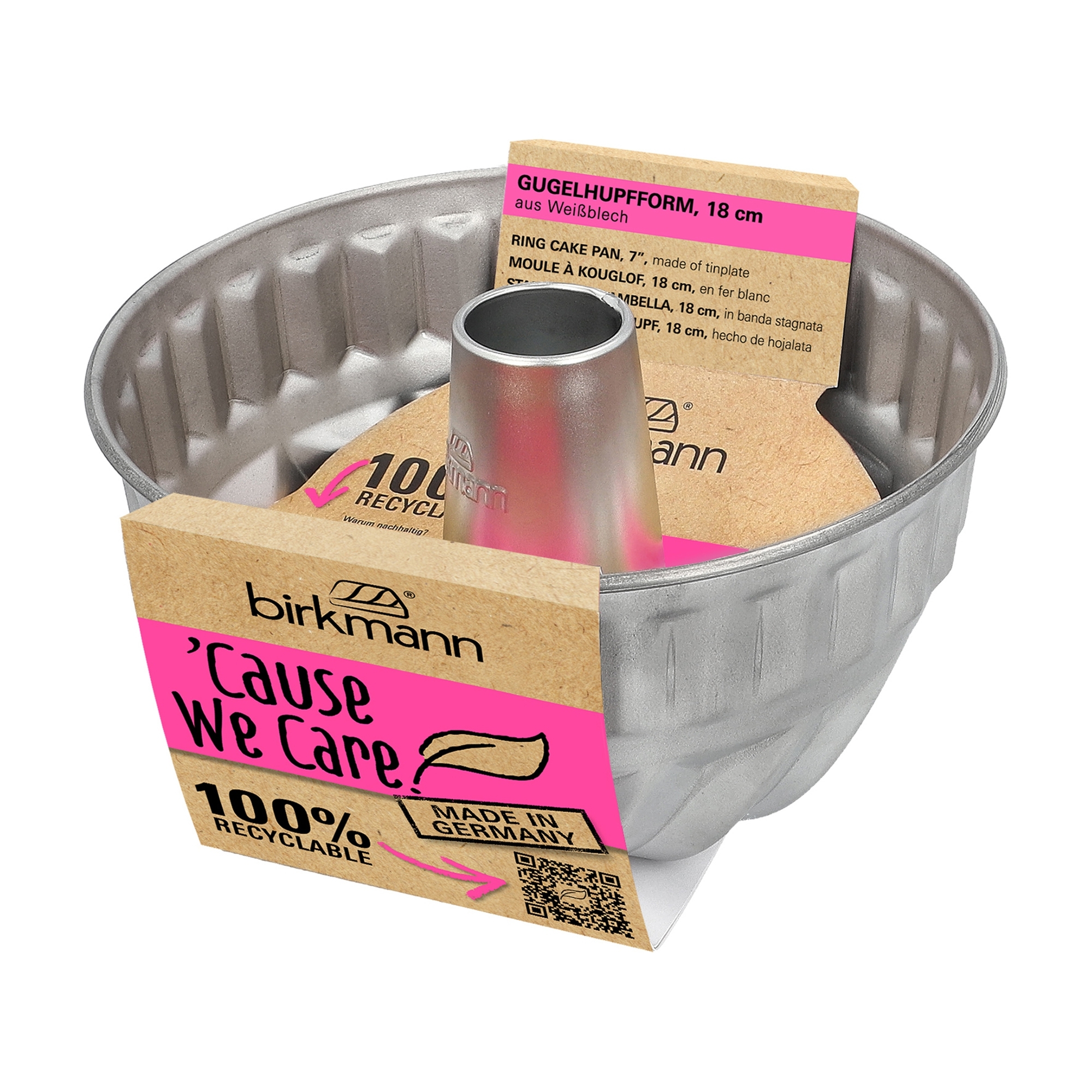 Birkmann - Ring cake pan  Ø 18 cm - Cause We Care Birkmann - Ring cake pan  Ø 18 cm - Cause We Care