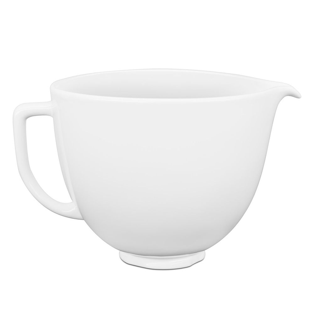 KitchenAid - 4.8 L Ceramic Bowl - White Chocolate KitchenAid - 4.8 L Ceramic Bowl - White Chocolate