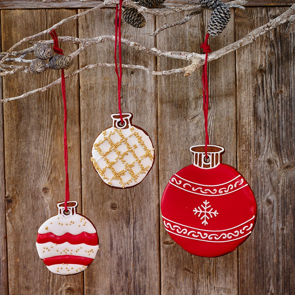 RBV Birkmann - Christbaumkugel mit Innenprägung 10,4 cm