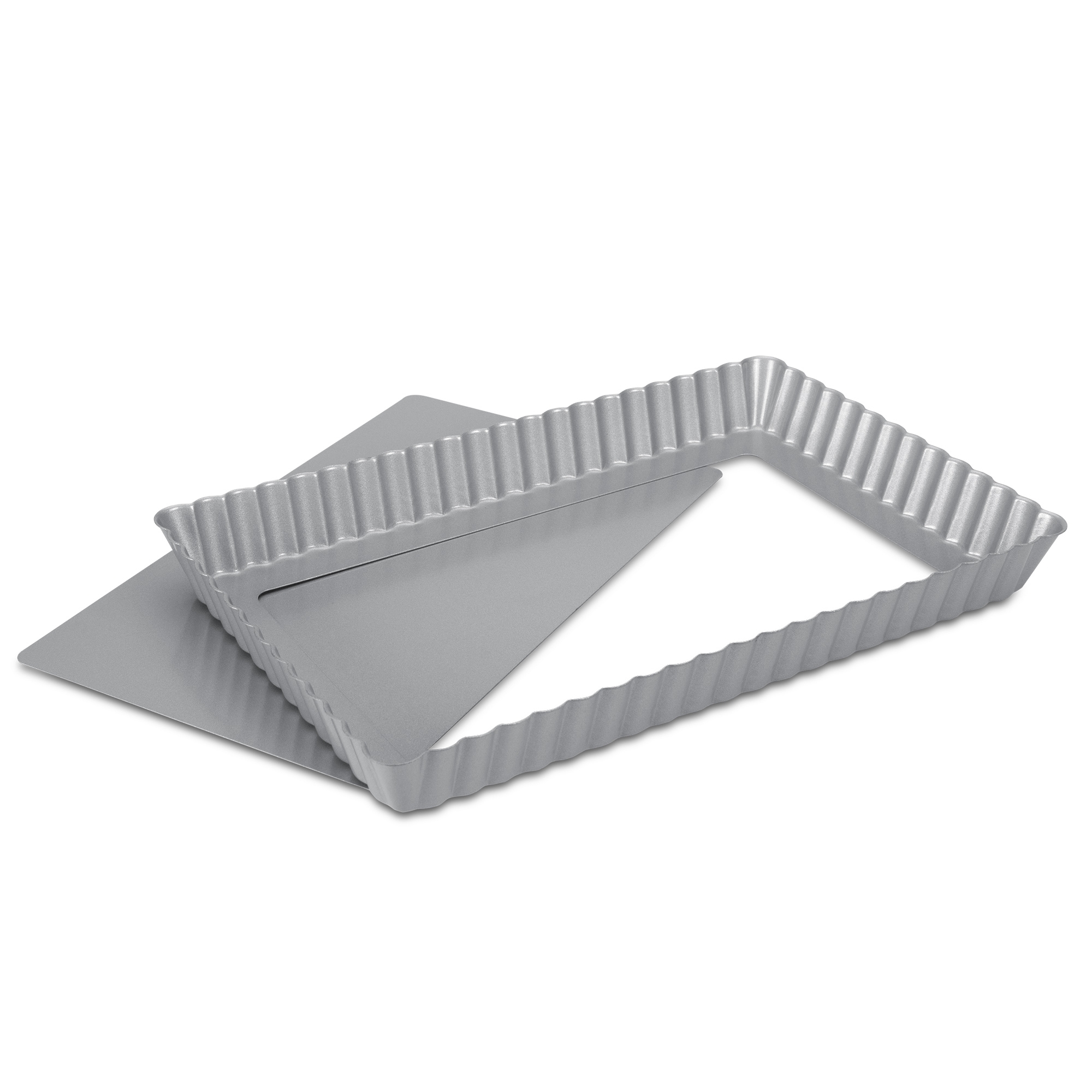 Städter - We-Love-Baking - Tarteform mit Hebeboden - 28,0 x 18,0 cm / H 3,0 cm / 1.150 ml