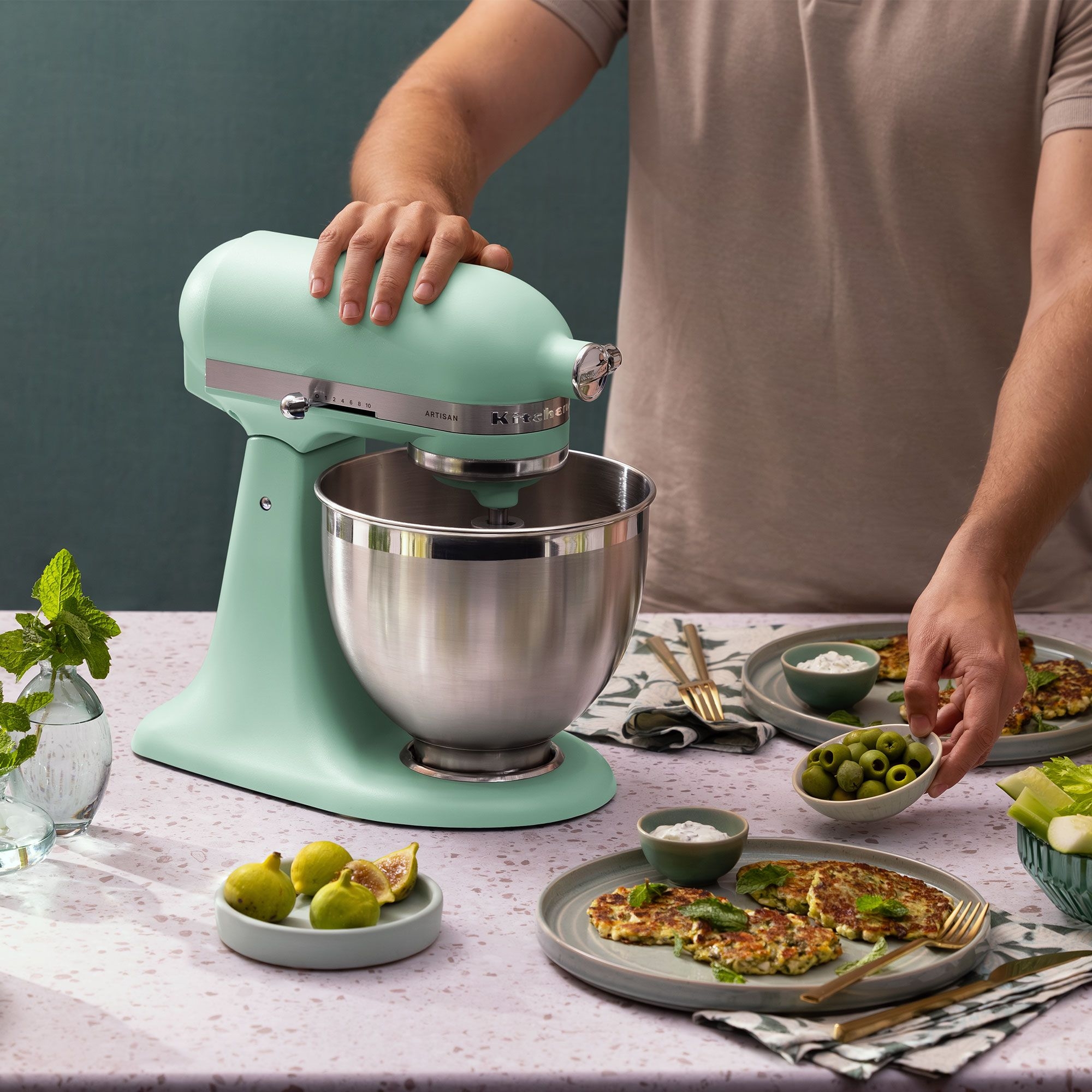 KitchenAid - Artisan Küchenmaschine 5KSM195PSESD - Spearmint