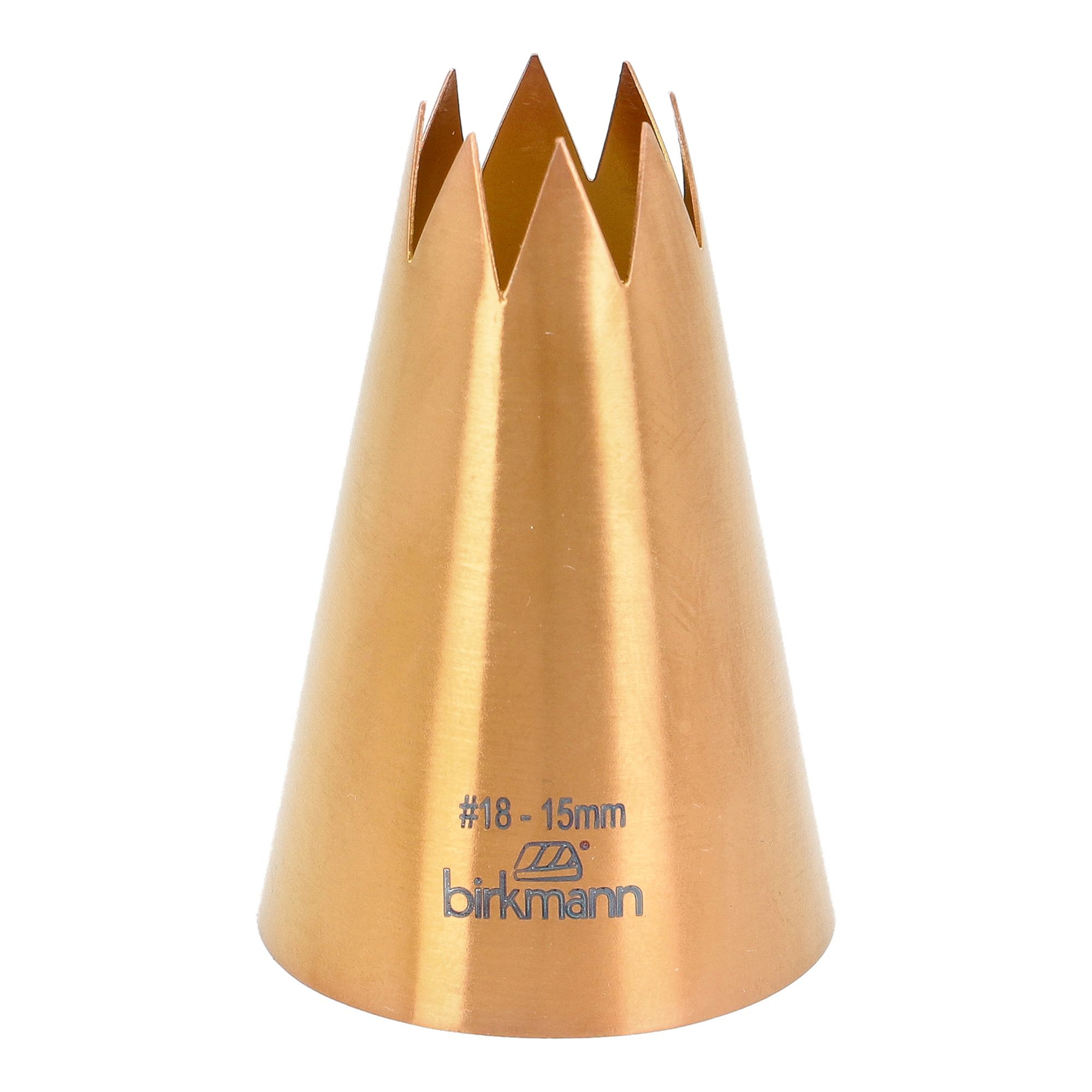Birkmann - Star nozzle copper coloured #18 - 1 5mm