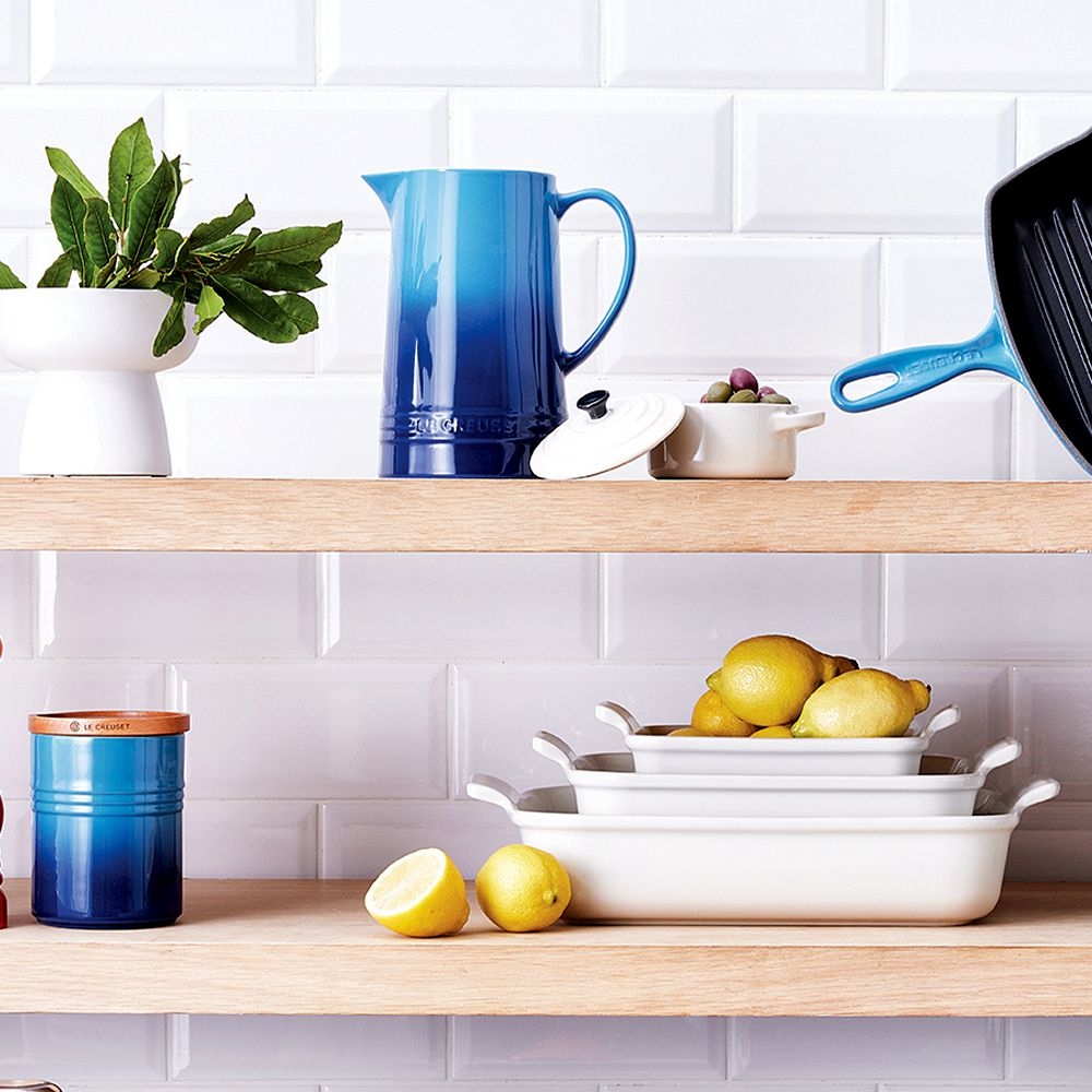 Le Creuset 2er-Set quadratische Auflaufformen Tradition Le Creuset 2er-Set quadratische Auflaufformen Tradition