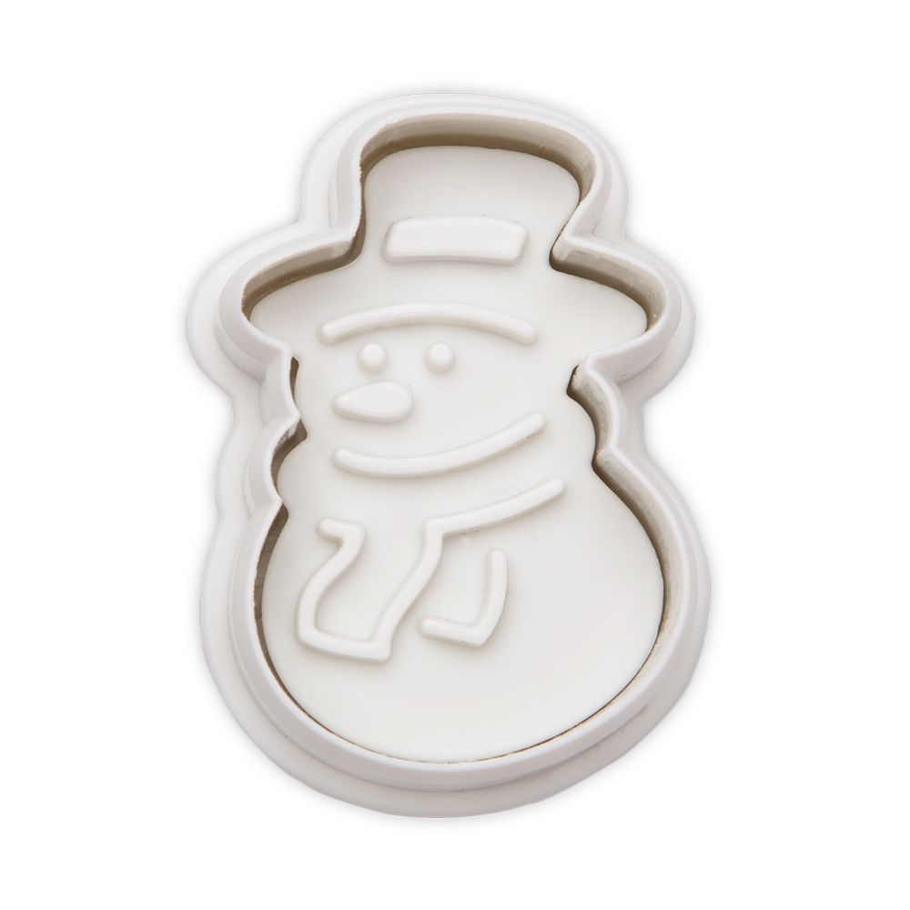 Städter - Prägeausstecher Schneemann - 4,5 cm