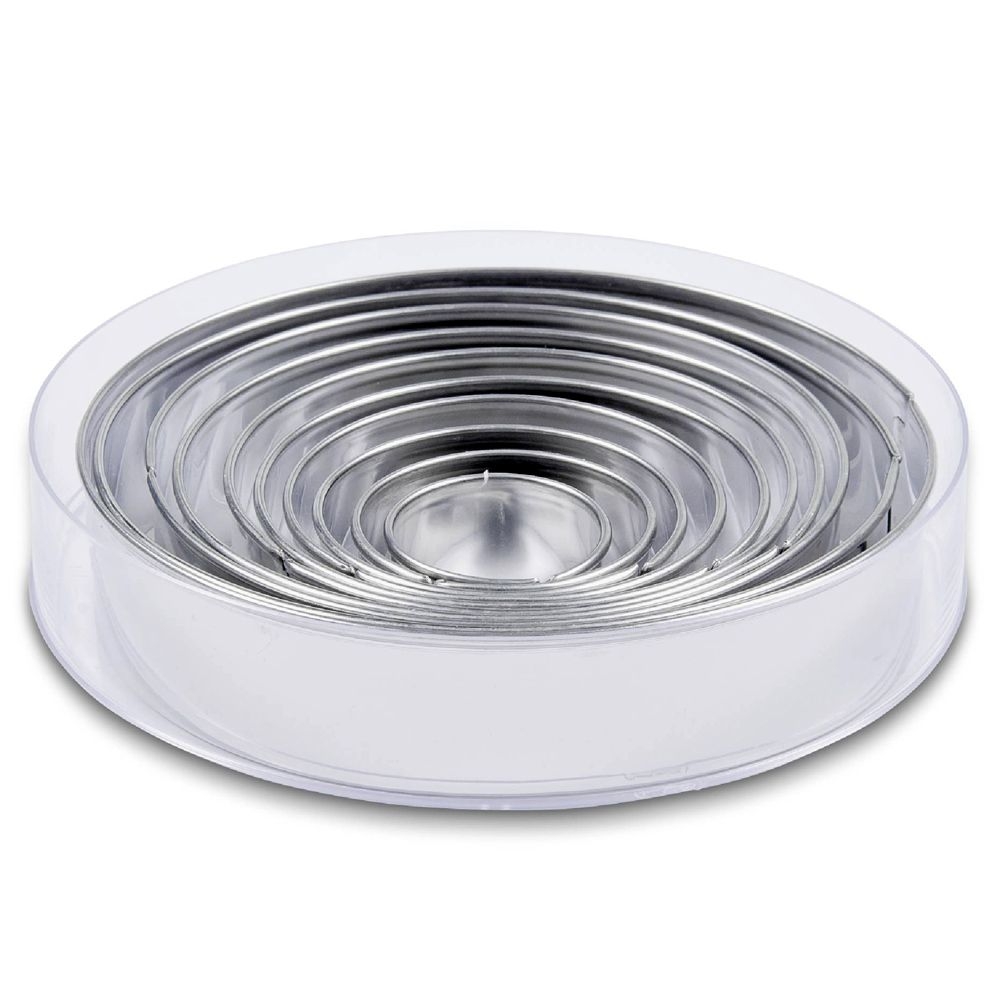 Städter - Ausstecherset Ringe / Kreise - 3–12 cm - Set 10-teilig