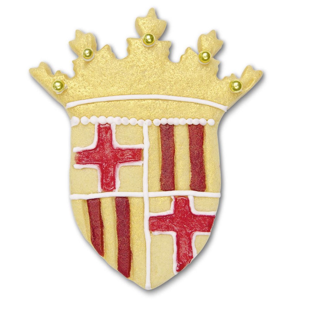 Städter - Prägeausstecher Barcelona Wappen - 9 cm