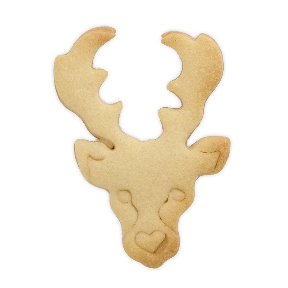 Städter - Prägeausstecher Hirschkopf - 6 cm