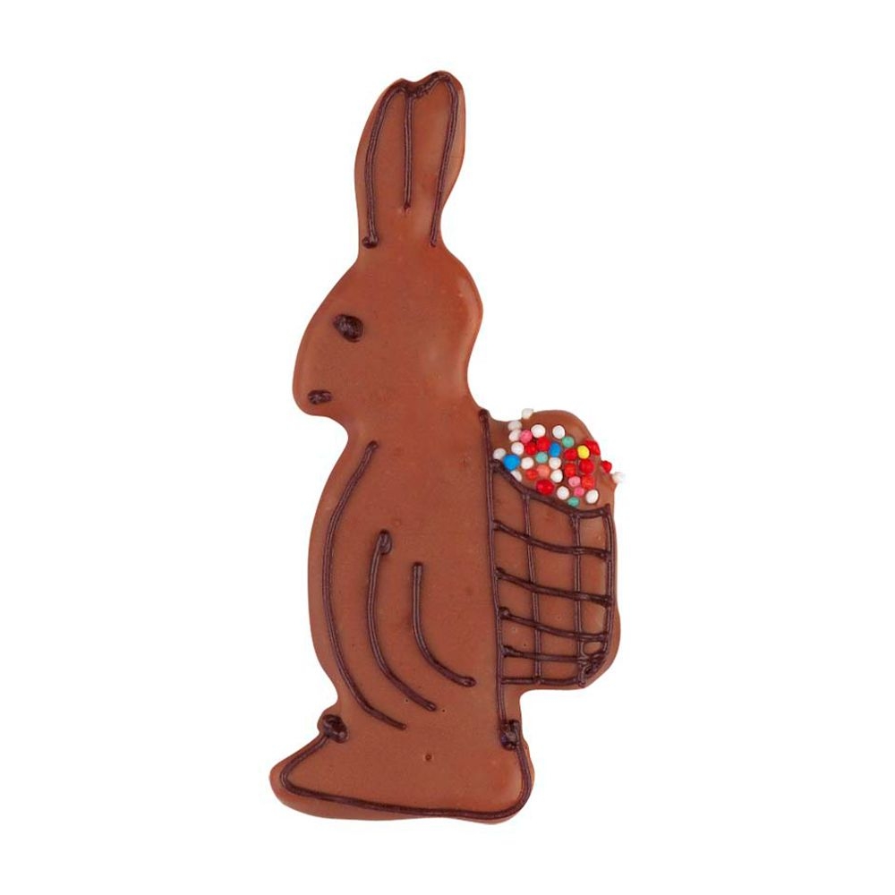 Städter - Ausstecher Hase mit Korb - 9 cm