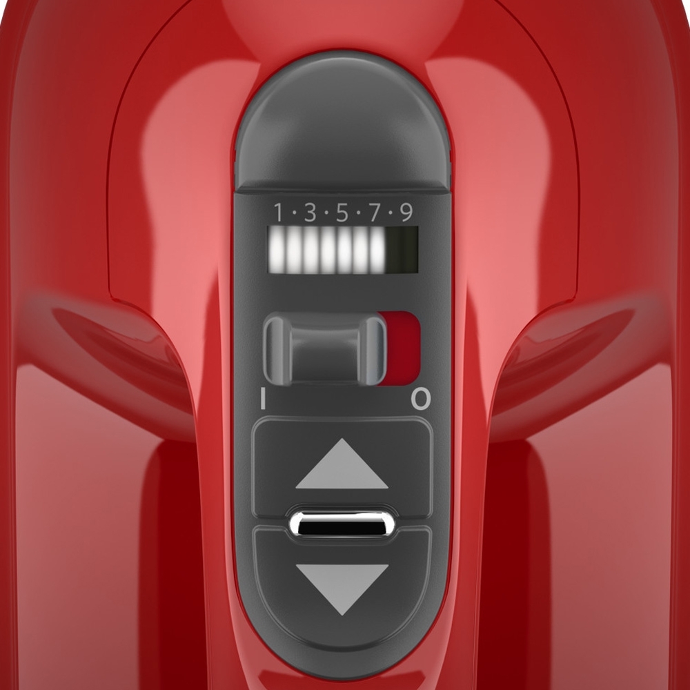 KitchenAid -  9-Speed Hand Mixer - Empire Red KitchenAid -  9-Speed Hand Mixer - Empire Red
