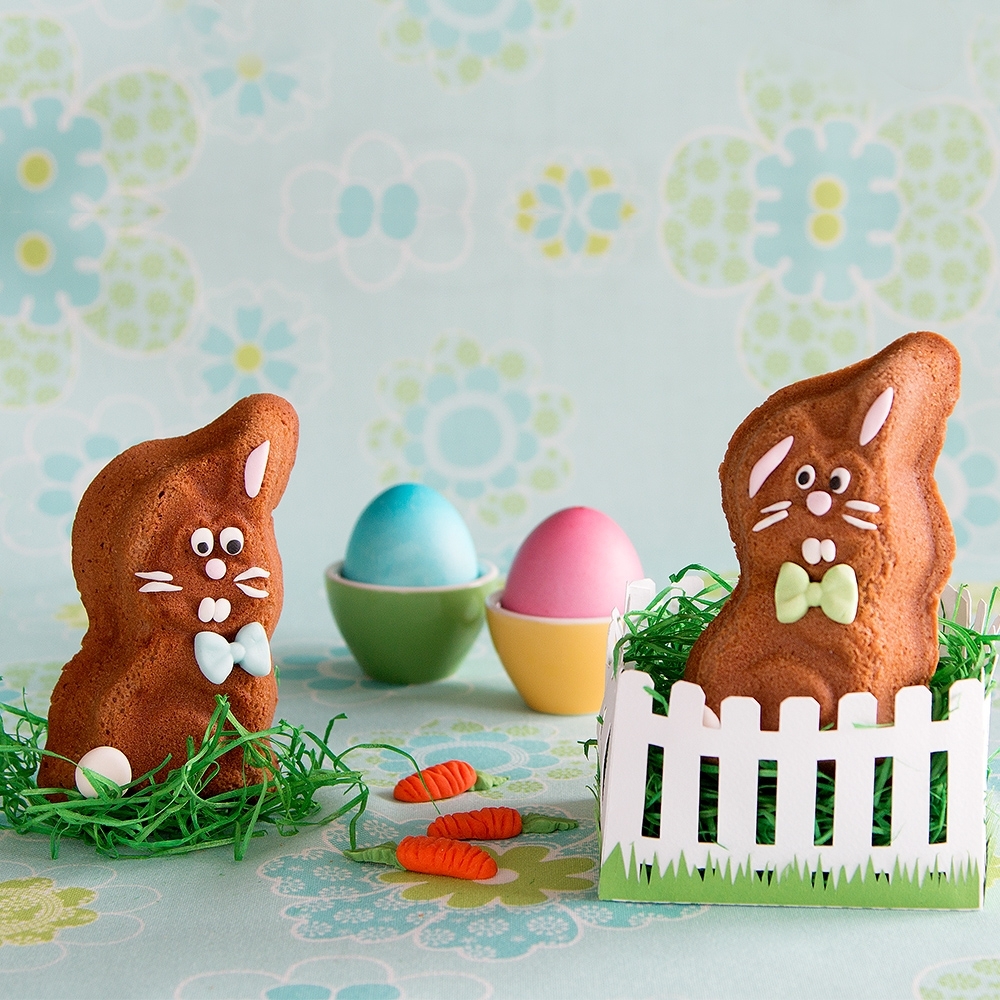 Städter - Motivbackform - Herr Hase Mini - 12 x 3 cm - 2 Stück - 150 ml