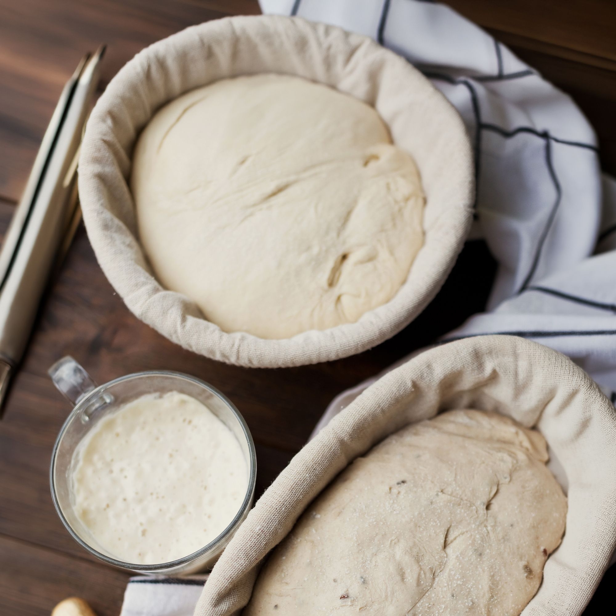 Gärkörbchen rund mit Bezug - PADEIRO - 20 cm | Culinaris