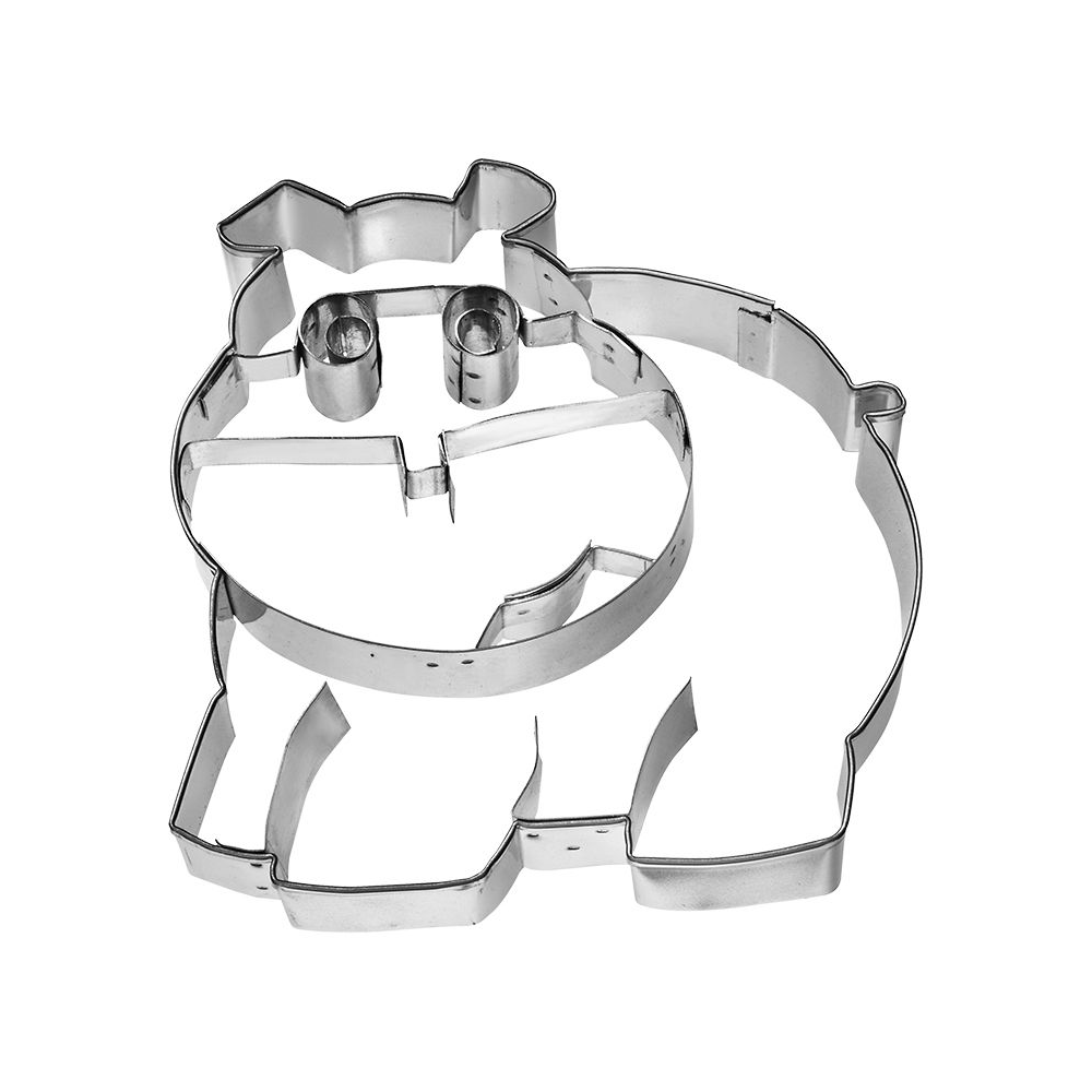 RBV Birkmann - Nilpferd mit Innenprägung 11 cm