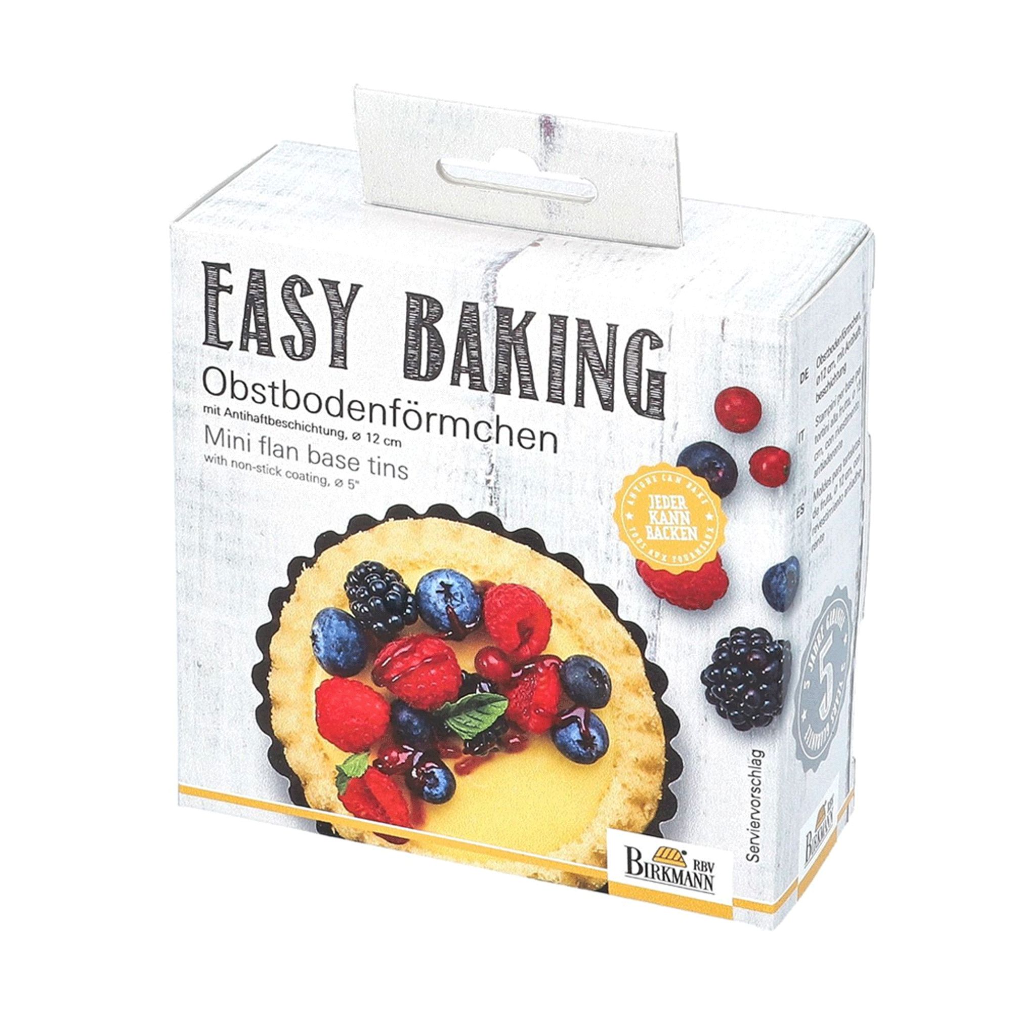 Birkmann - Fruit base molds Easy Baking