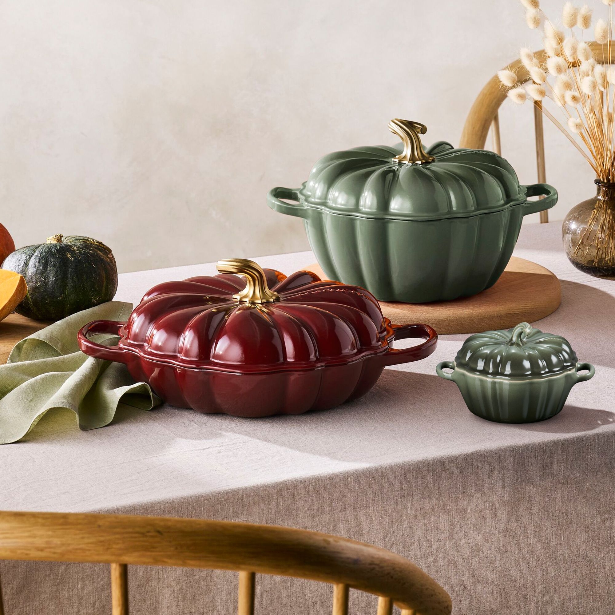 Le Creuset - Pumpkin Mini Casserole 350 ml - Thyme