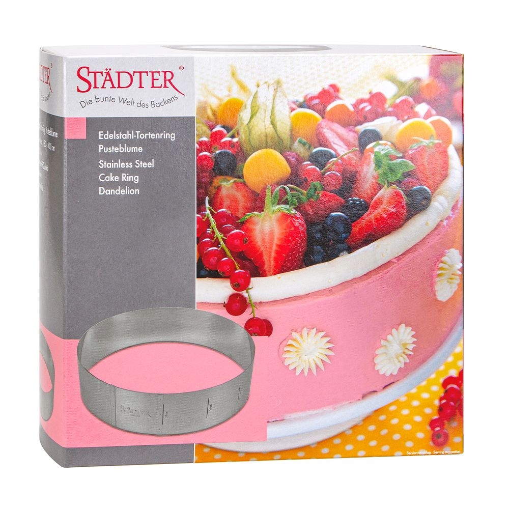 Städter - Cake ring dandelion adjustable - different sizes