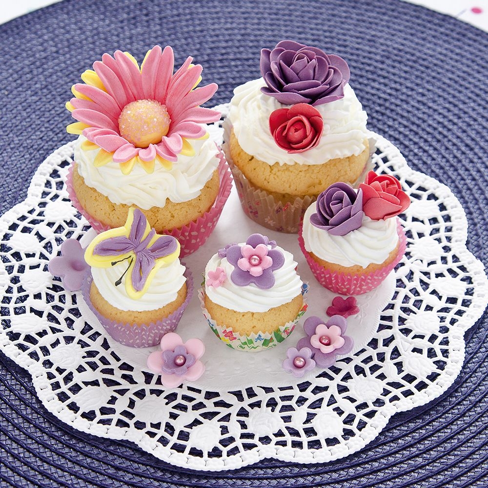 Städter - Cake doily - white - Round - 6 Stück