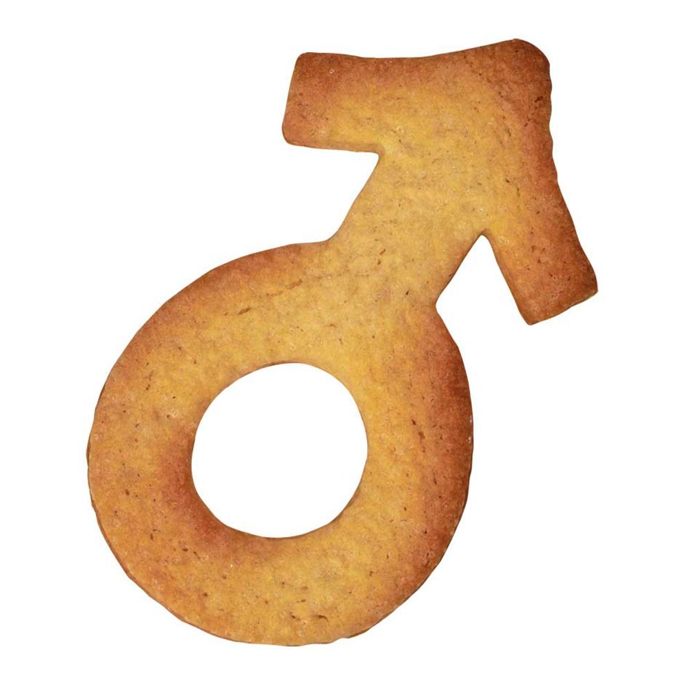 Städter - Ausstecher Männlich-Zeichen - 9 cm