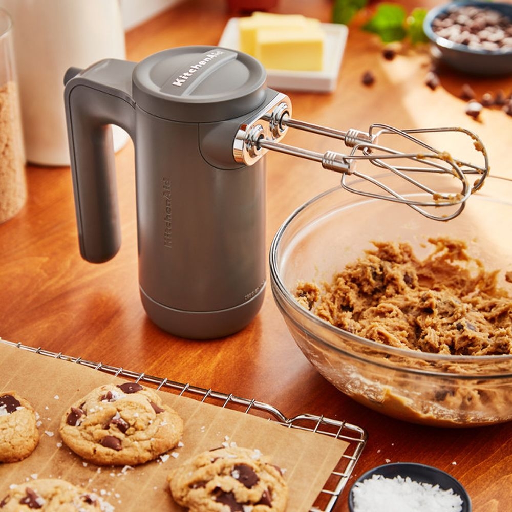 KitchenAid -  Cordless hand mixer 5KHMB732 - Dark grey KitchenAid -  Cordless hand mixer 5KHMB732 - Dark grey