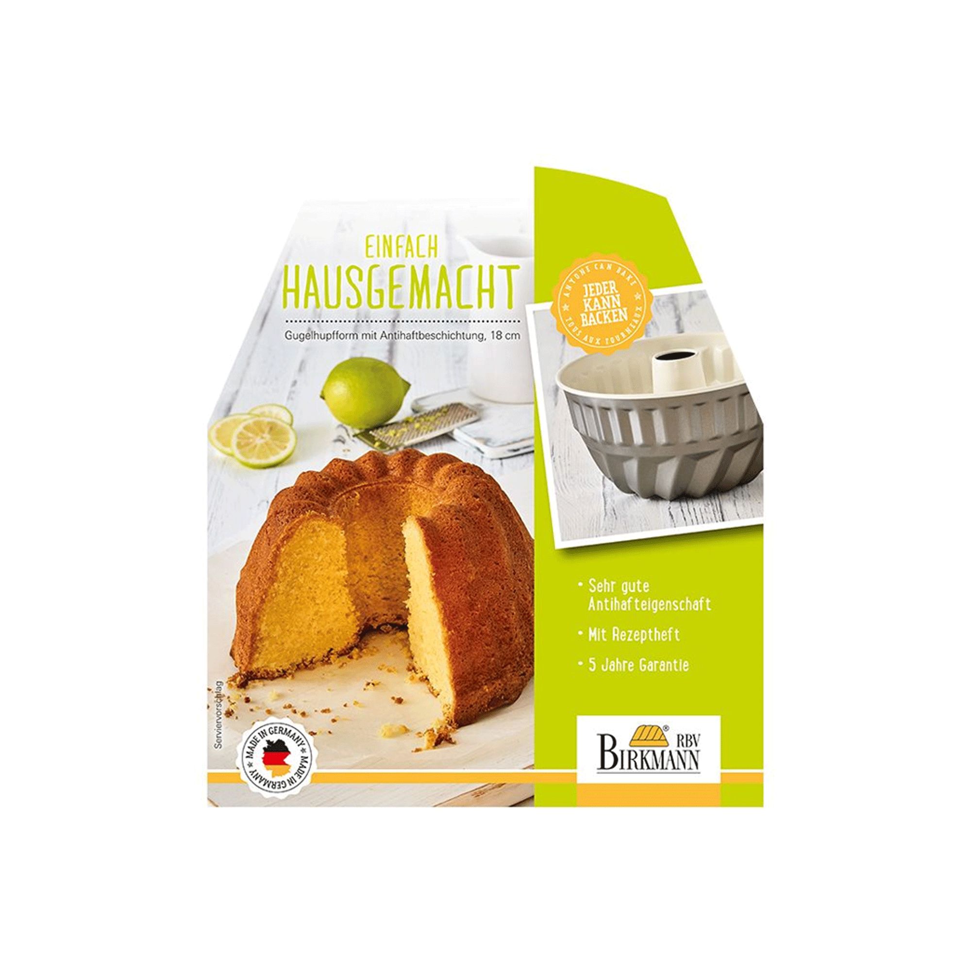 Birkmann - bundt cake pan 18 cm - simply homemade Birkmann - bundt cake pan 18 cm - simply homemade