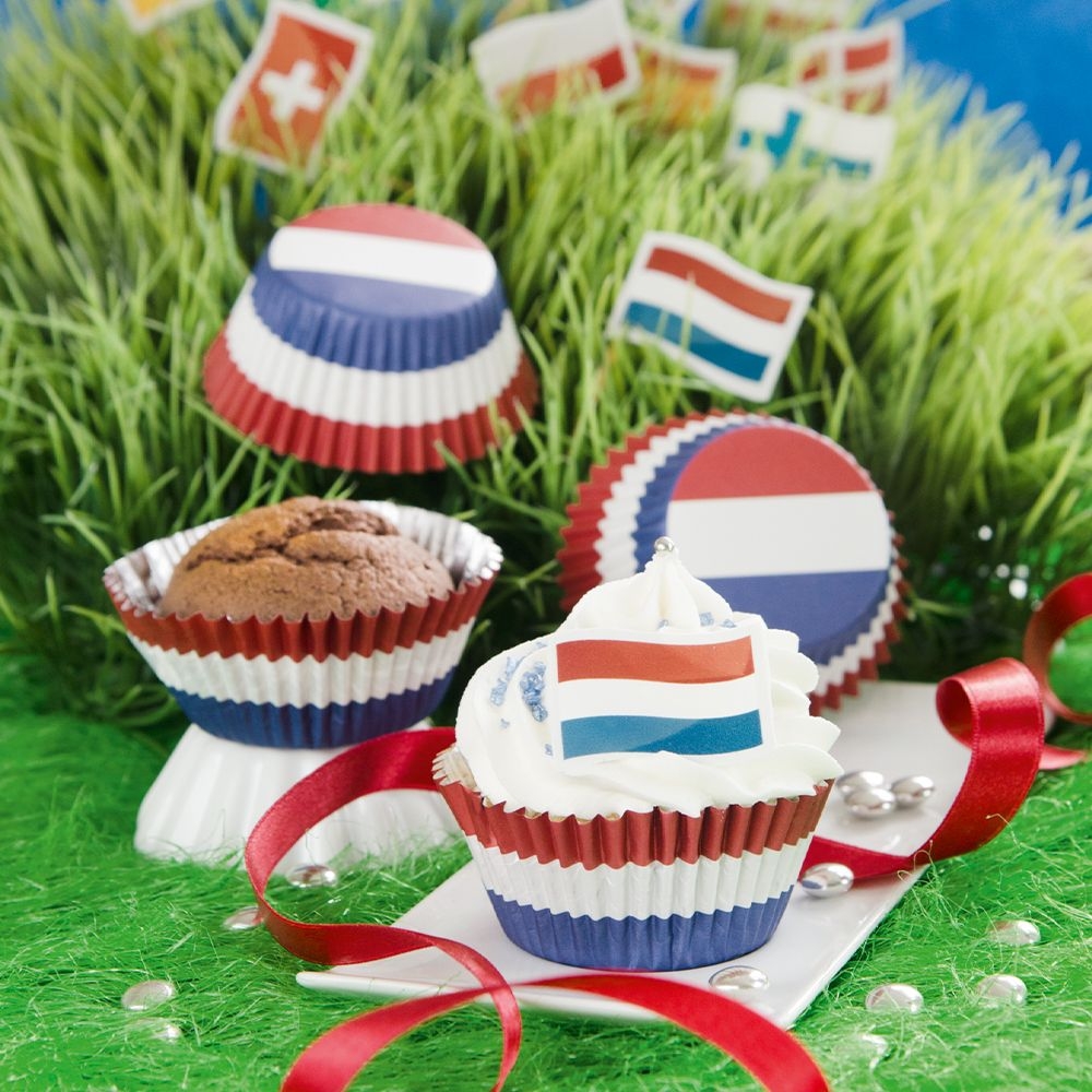 Städter - Paper baking pan  - ø 50 x 35 mm - 50 pieces - different designs